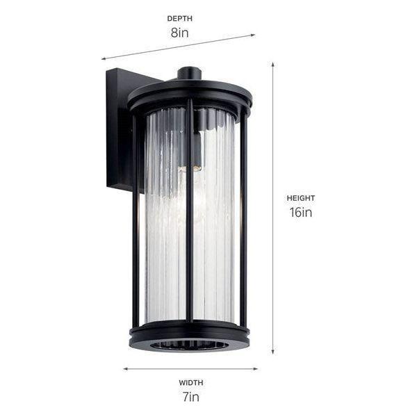 Kichler - Barras Outdoor Wall Light - Lights Canada