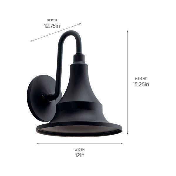 Kichler - Kichler Hampshire Medium Outdoor Wall Light - Lights Canada