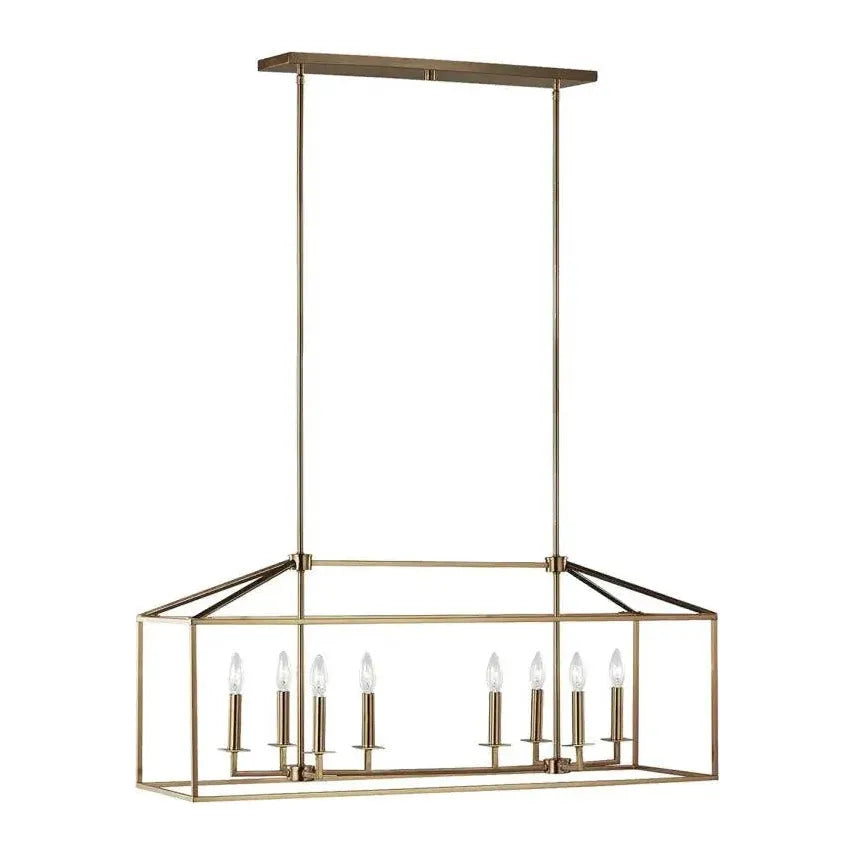 Generation Lighting - Perryton Eight Light Island Pendant - Lights Canada