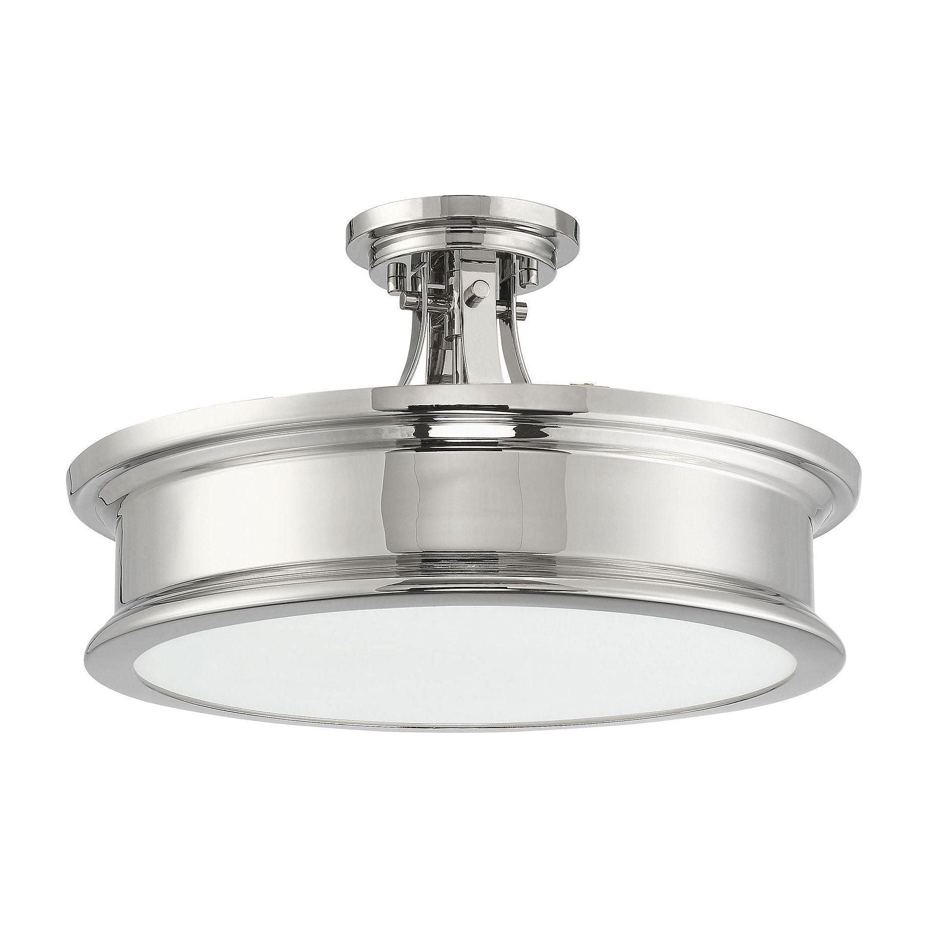 Savoy House - Watkins Semi Flush Mount - Lights Canada