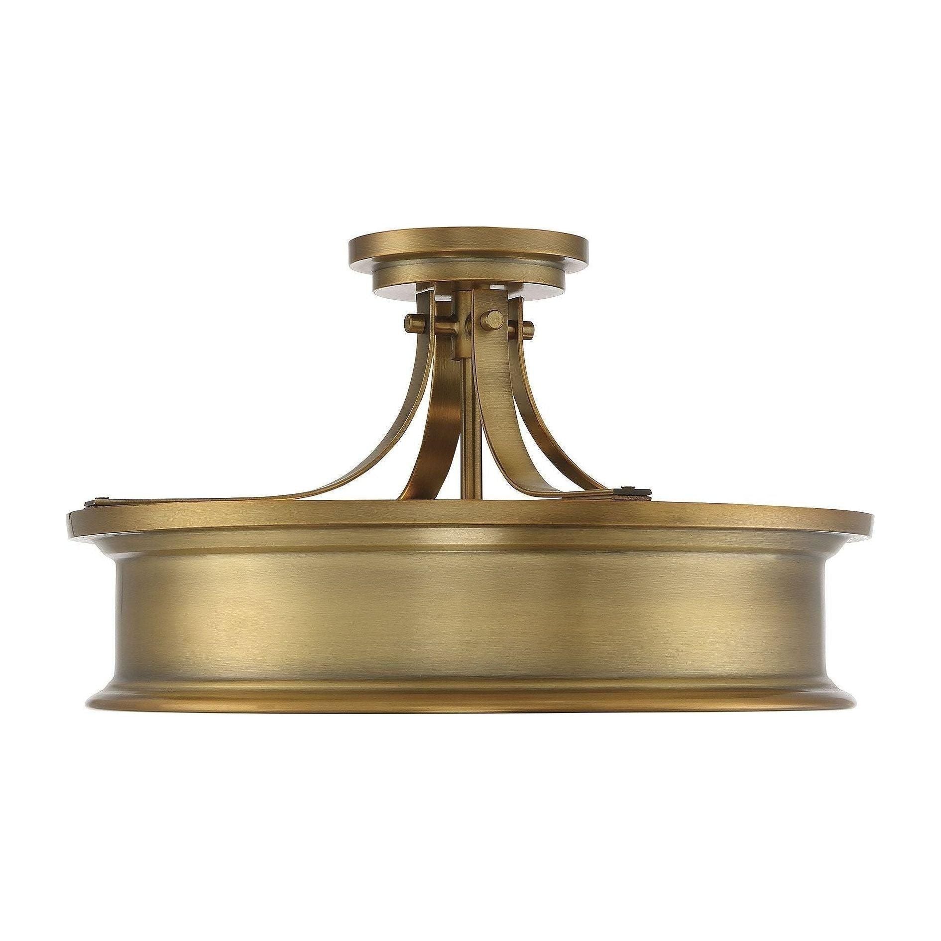 Savoy House - Watkins Semi Flush Mount - Lights Canada