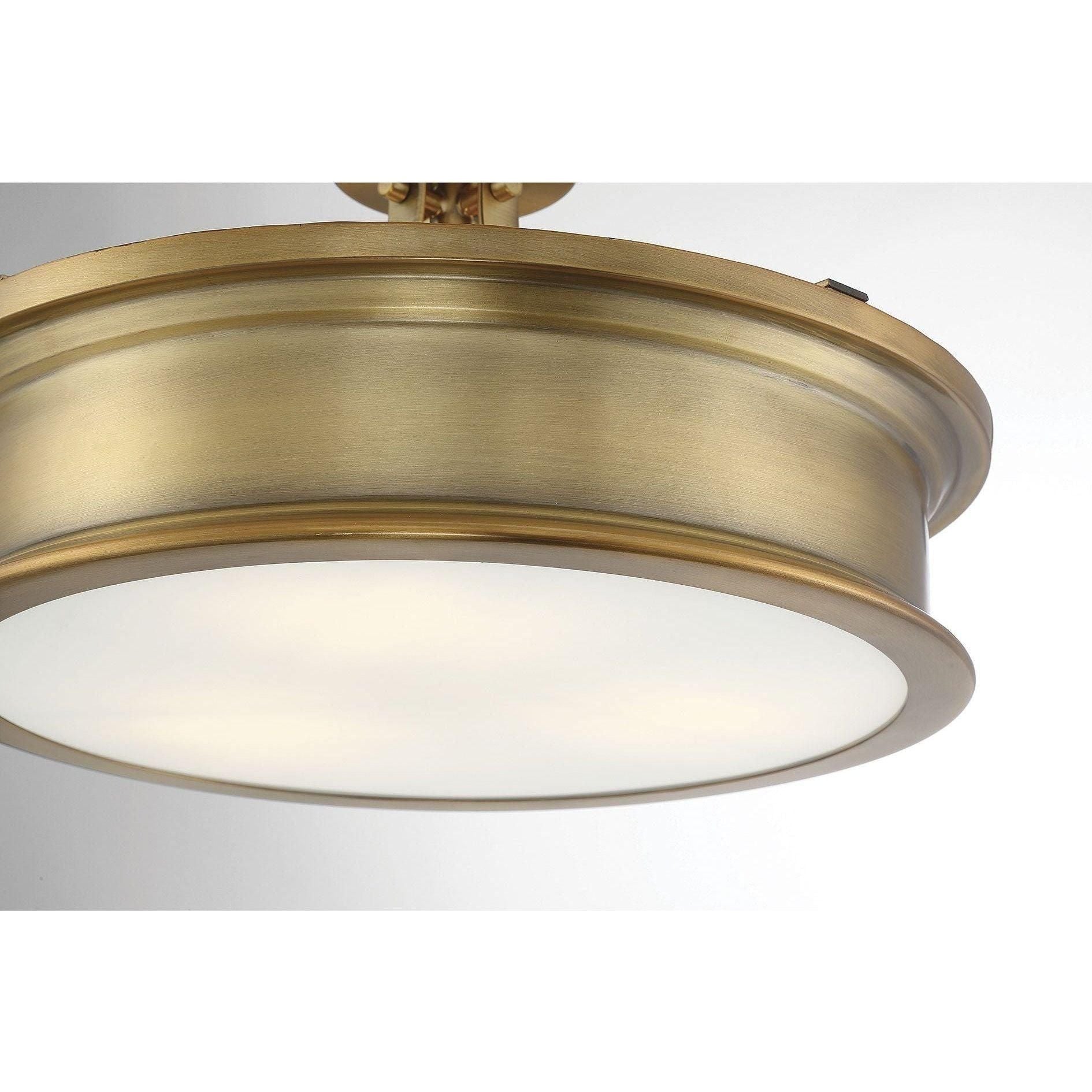 Savoy House - Watkins Semi Flush Mount - Lights Canada
