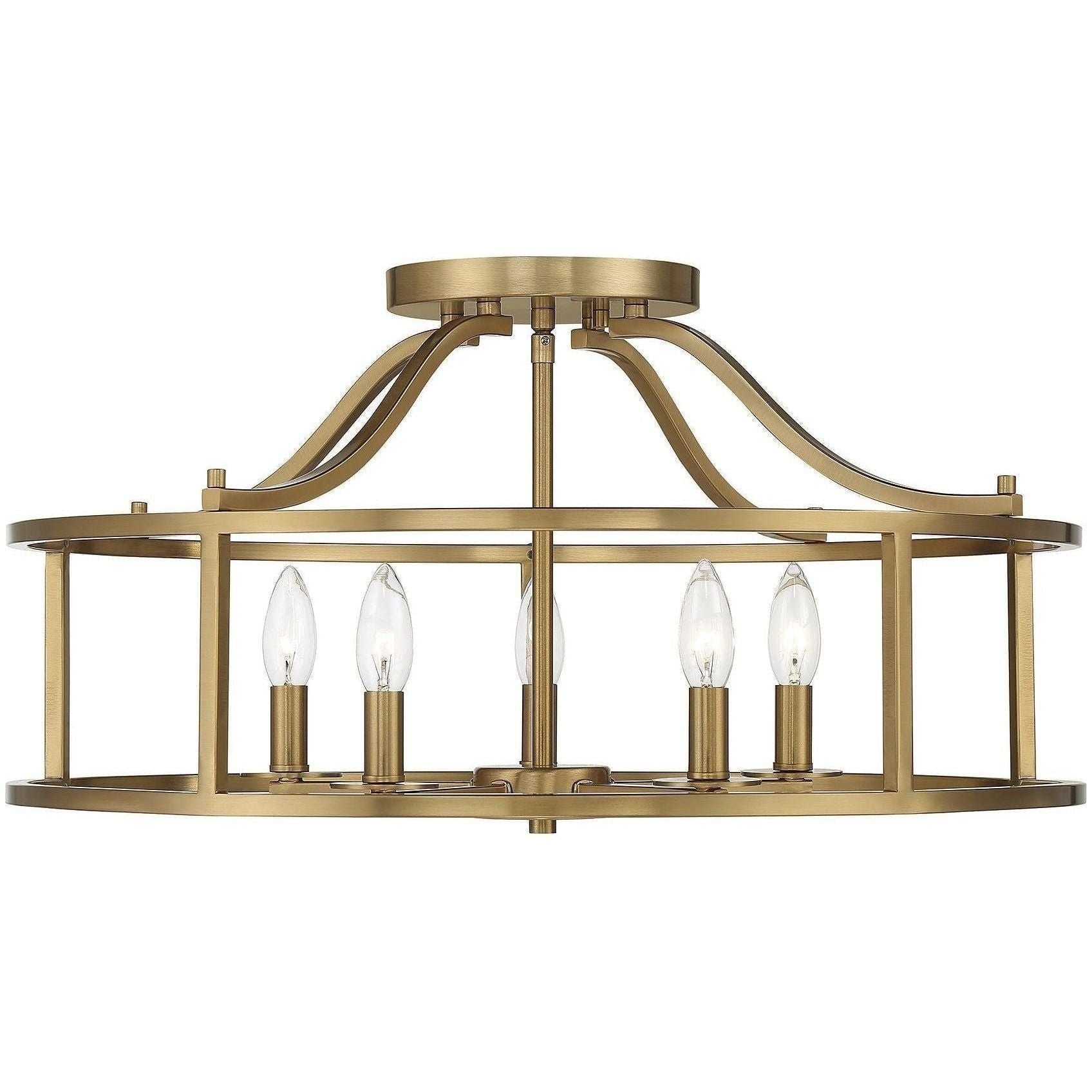 Savoy House - Stockton 5-Light Ceiling Light - Lights Canada