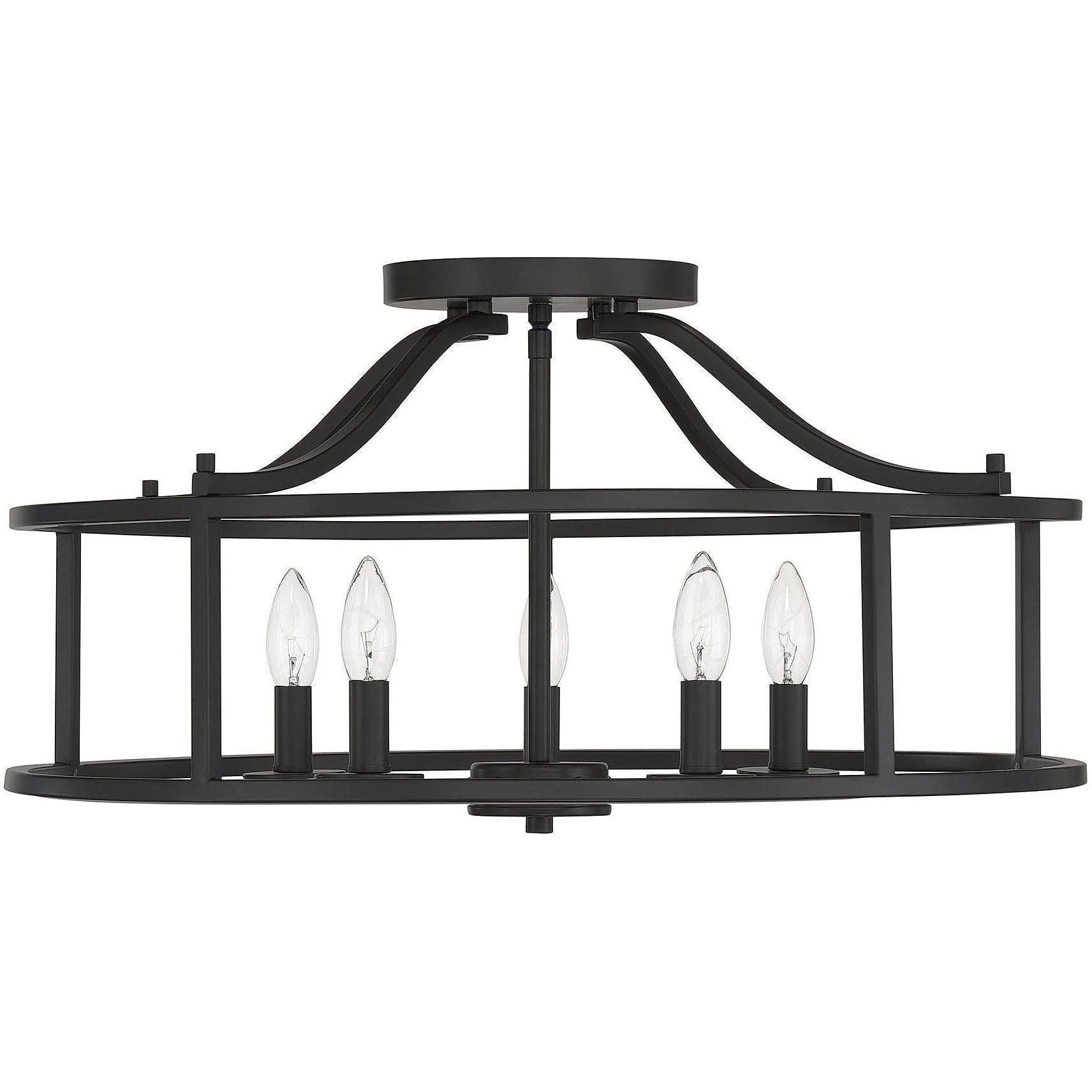 Savoy House - Stockton 5-Light Ceiling Light - Lights Canada
