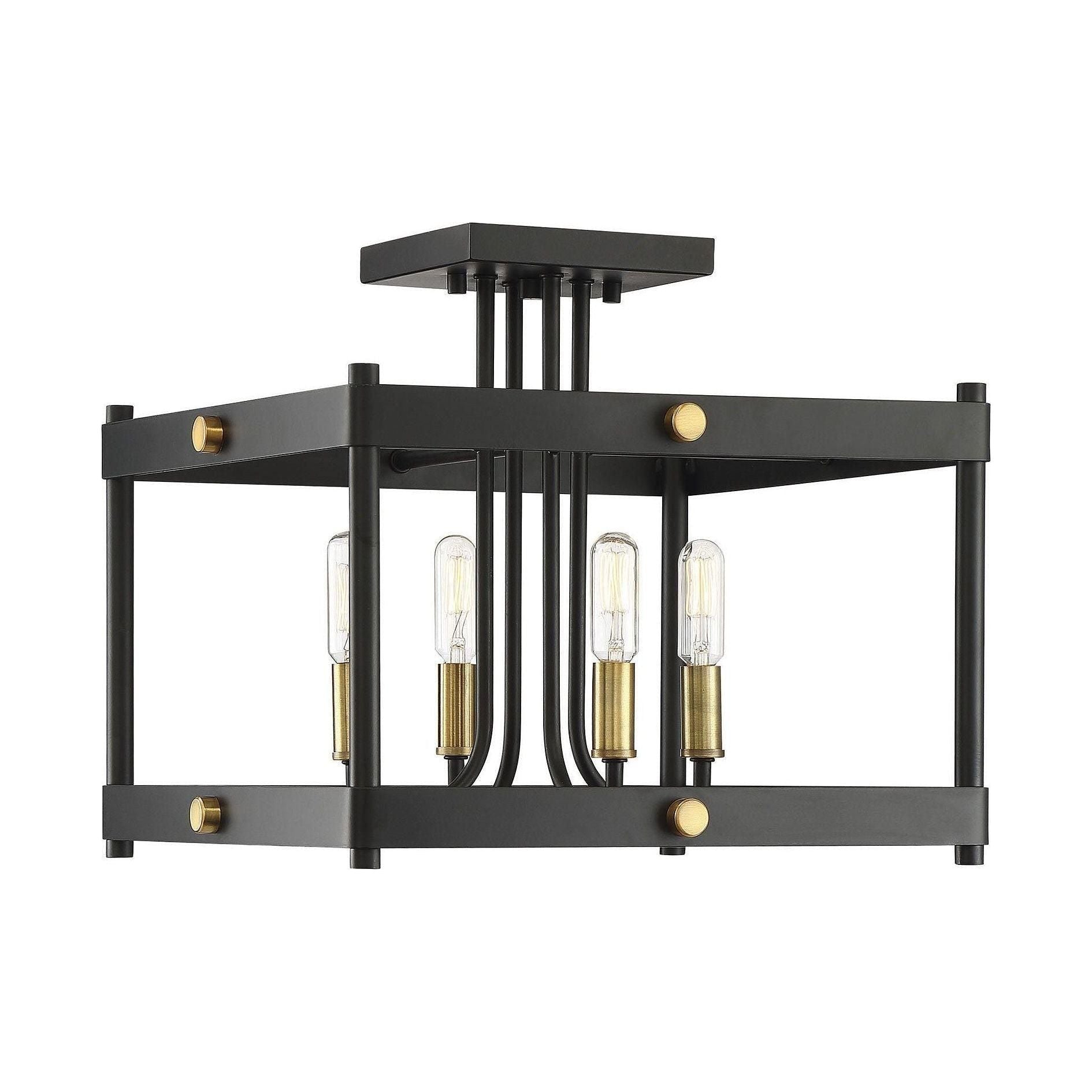 Savoy House - Fowler Semi Flush Mount - Lights Canada