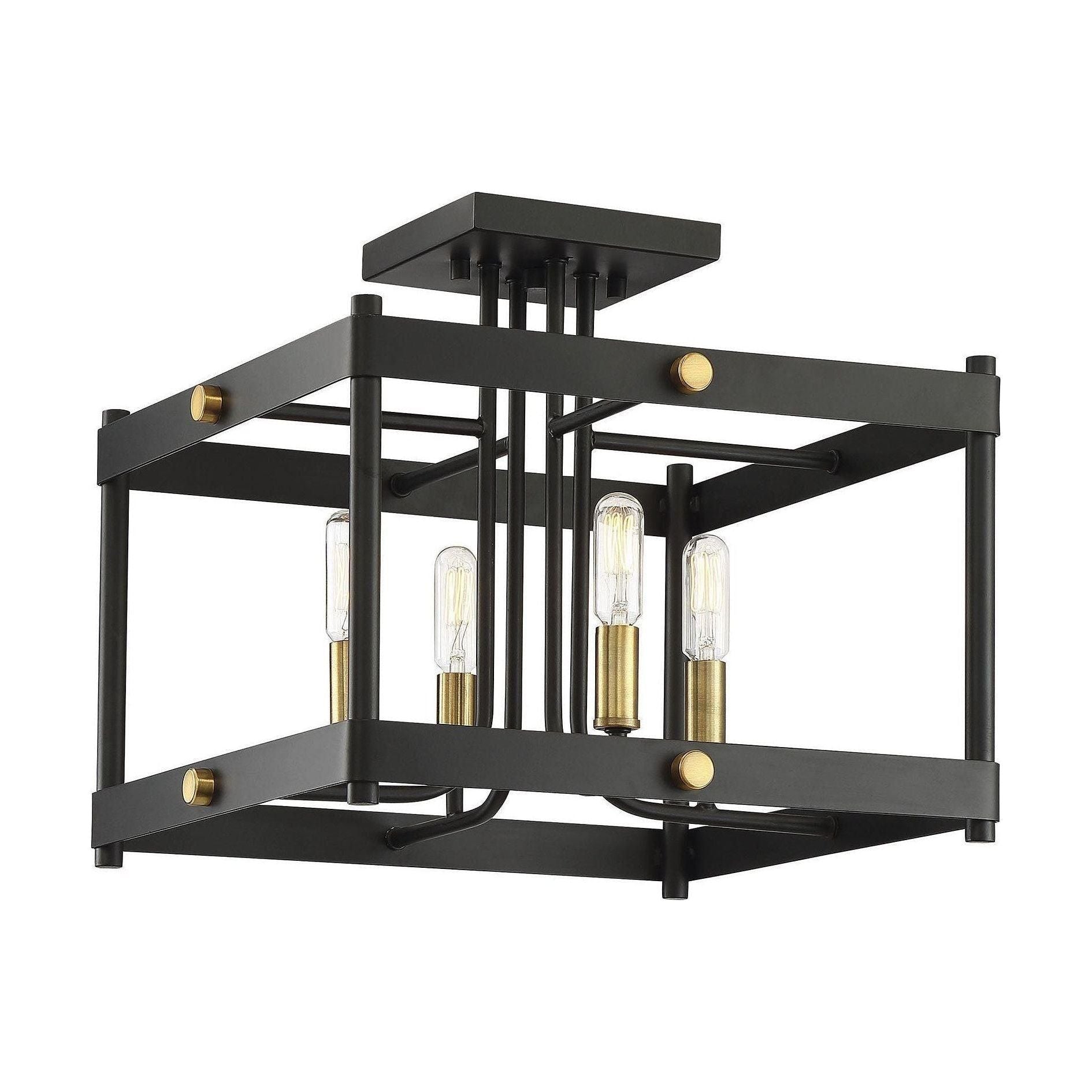 Savoy House - Fowler Semi Flush Mount - Lights Canada