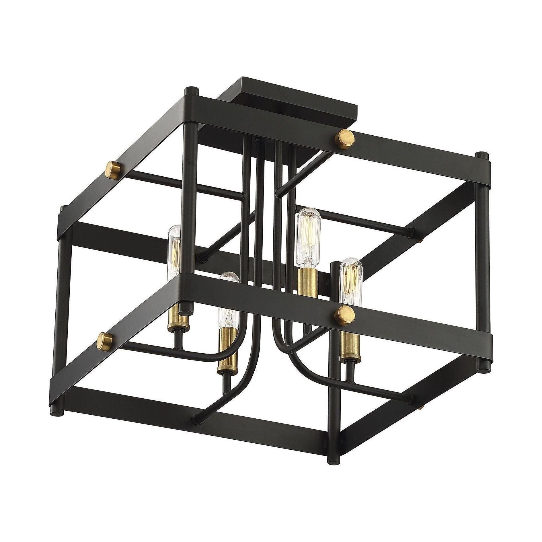 Savoy House - Fowler Semi Flush Mount - Lights Canada