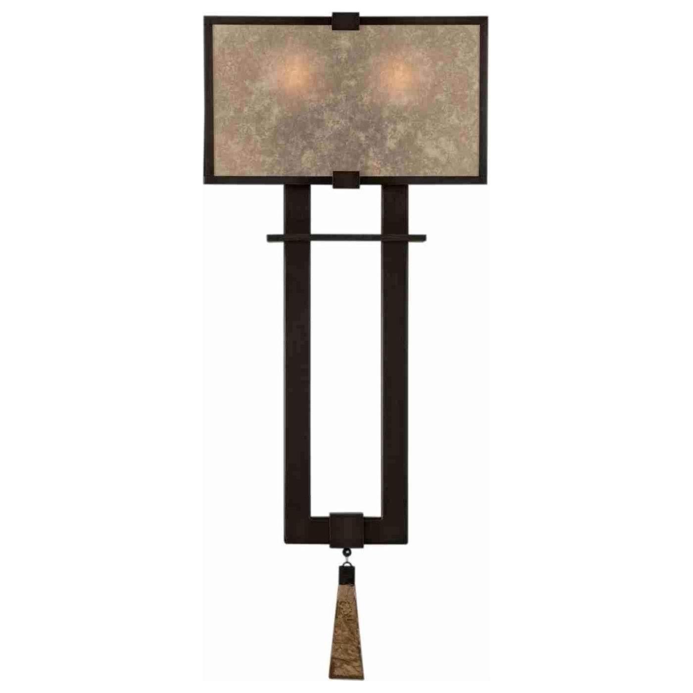 Fine Art Handcrafted Lighting - Singapore Moderne Sconce - Lights Canada