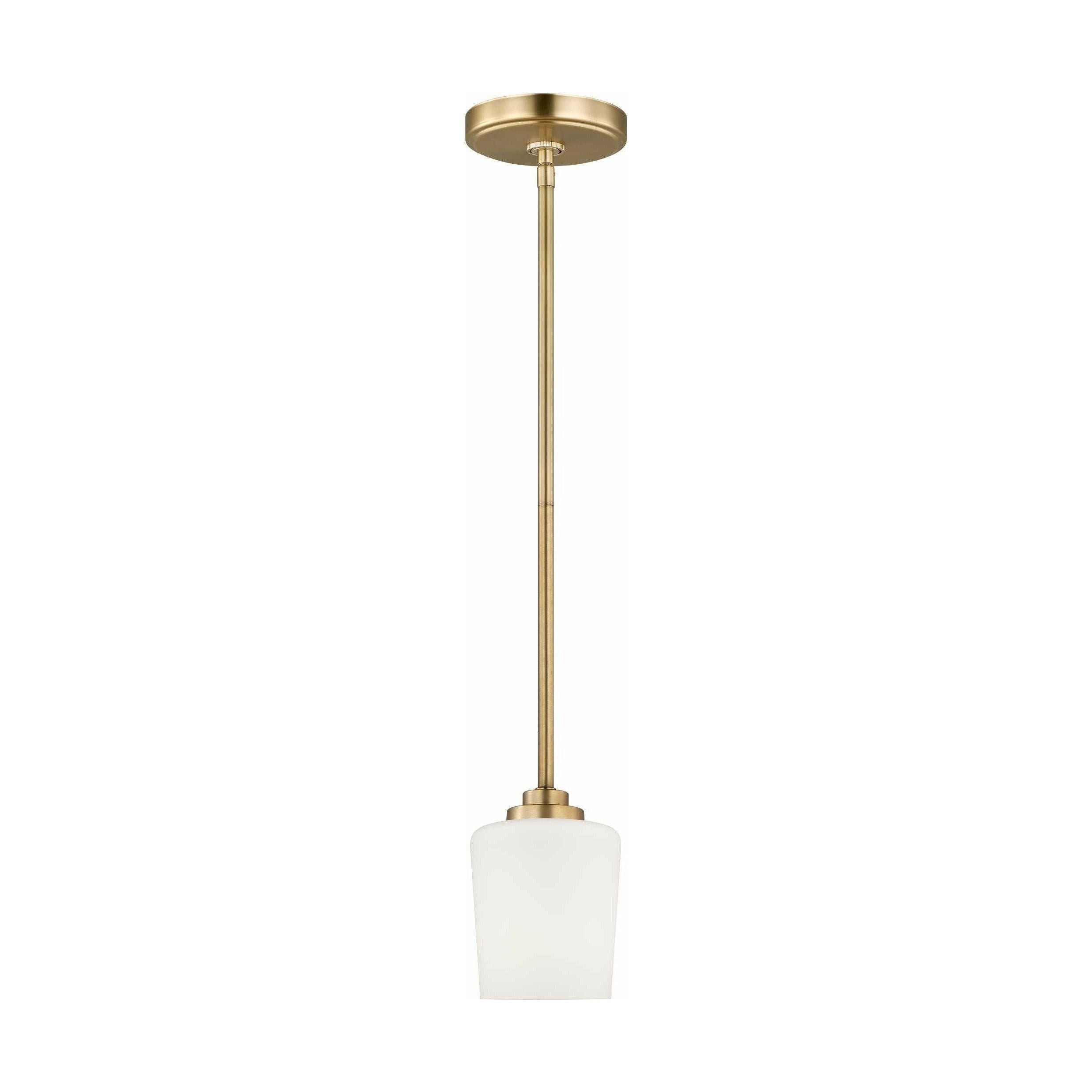 Generation Lighting - Windom 1-Light Mini Pendant (with Bulb) - Lights Canada