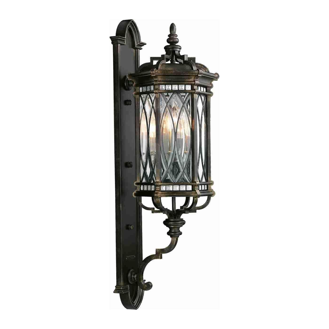 Fine Art Handcrafted Lighting - Warwickshire Outdoor Wall Light - Lights Canada