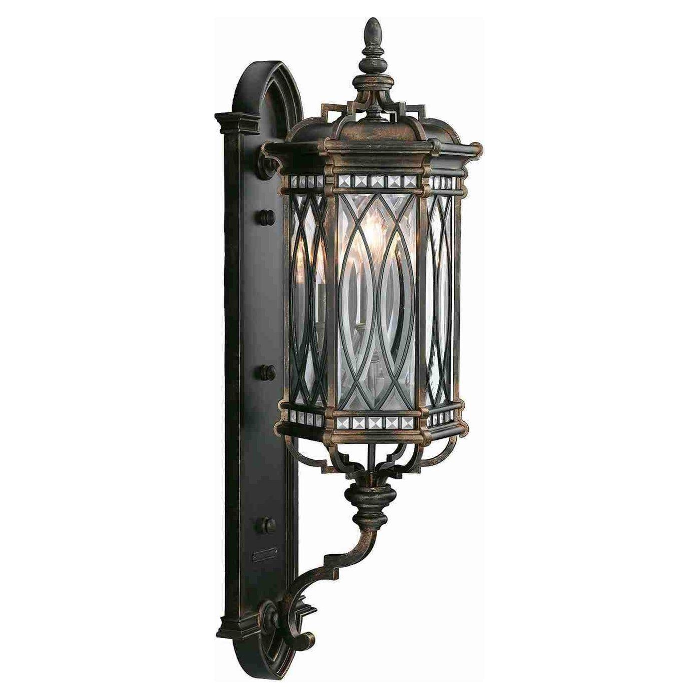 Fine Art Handcrafted Lighting - Warwickshire Outdoor Wall Light - Lights Canada