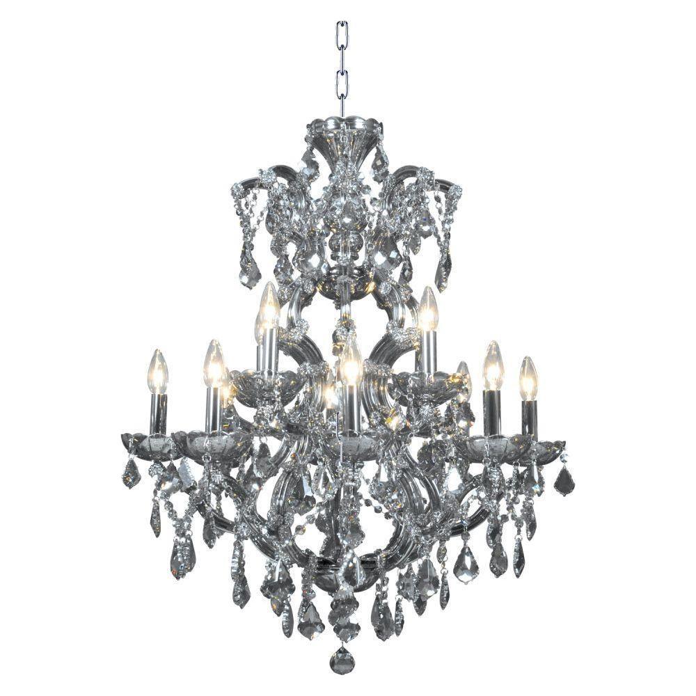 Starfire - Maria Teresa Smoke Chandelier - Lights Canada