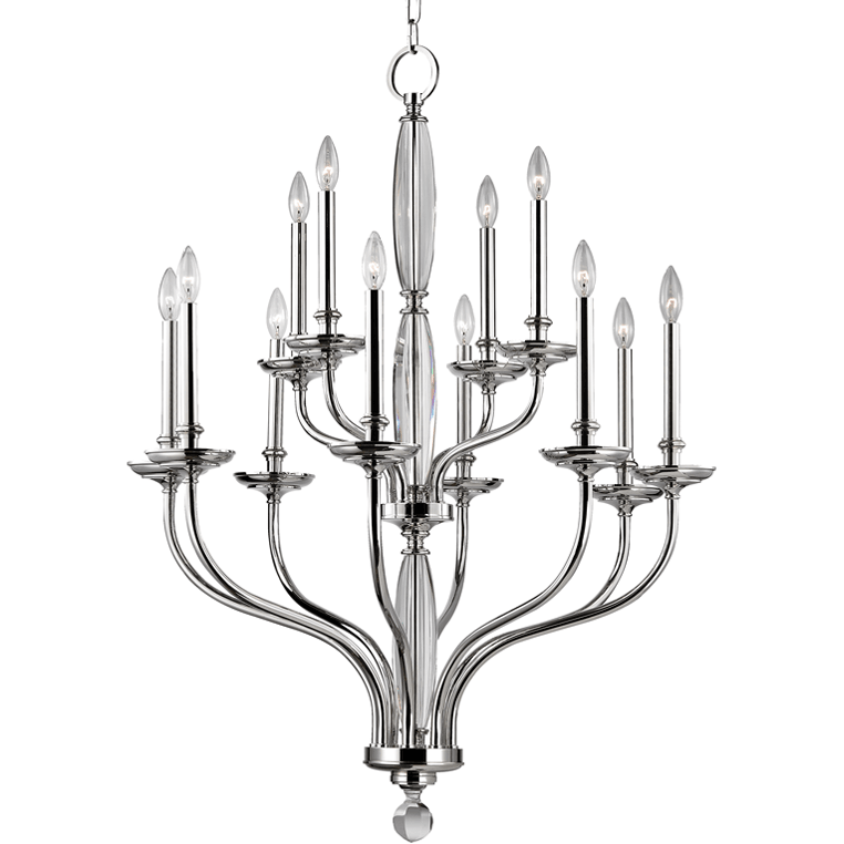 Hudson Valley Lighting - Lauderhill 12 Light Chandelier - Lights Canada