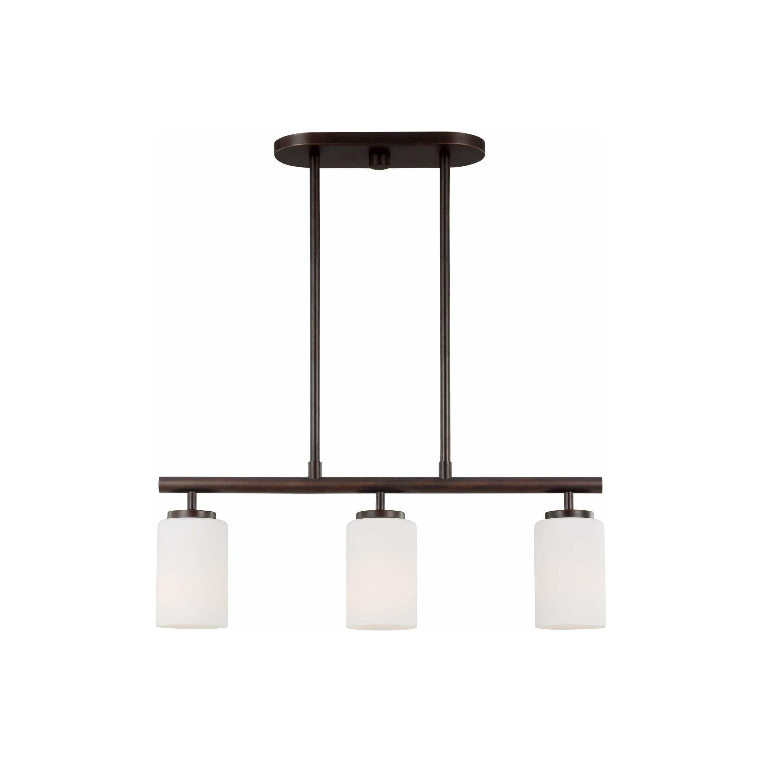Generation Lighting - Oslo 3-Light Linear Suspension - Lights Canada