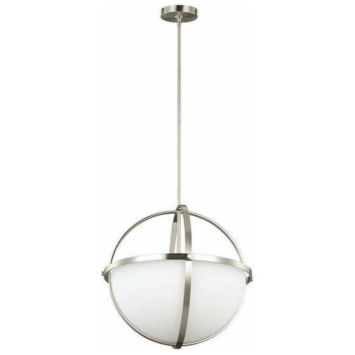 Generation Lighting - Alturas 3-Light Pendant (with Bulbs) - Lights Canada