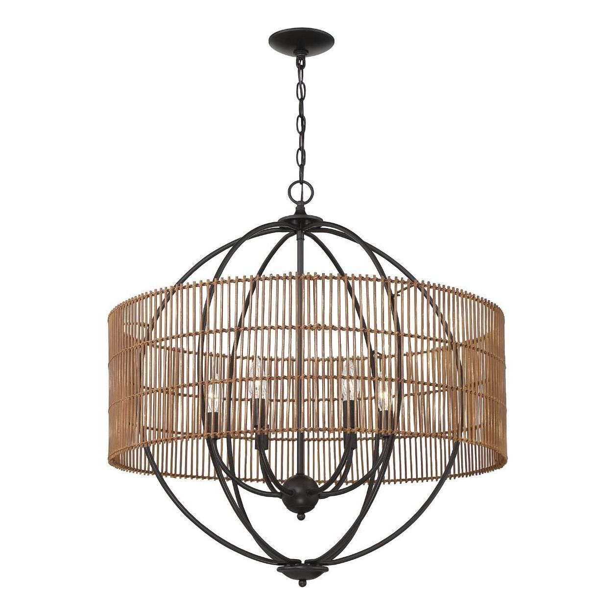 Savoy House - Florasian 6-Light Pendant - Lights Canada