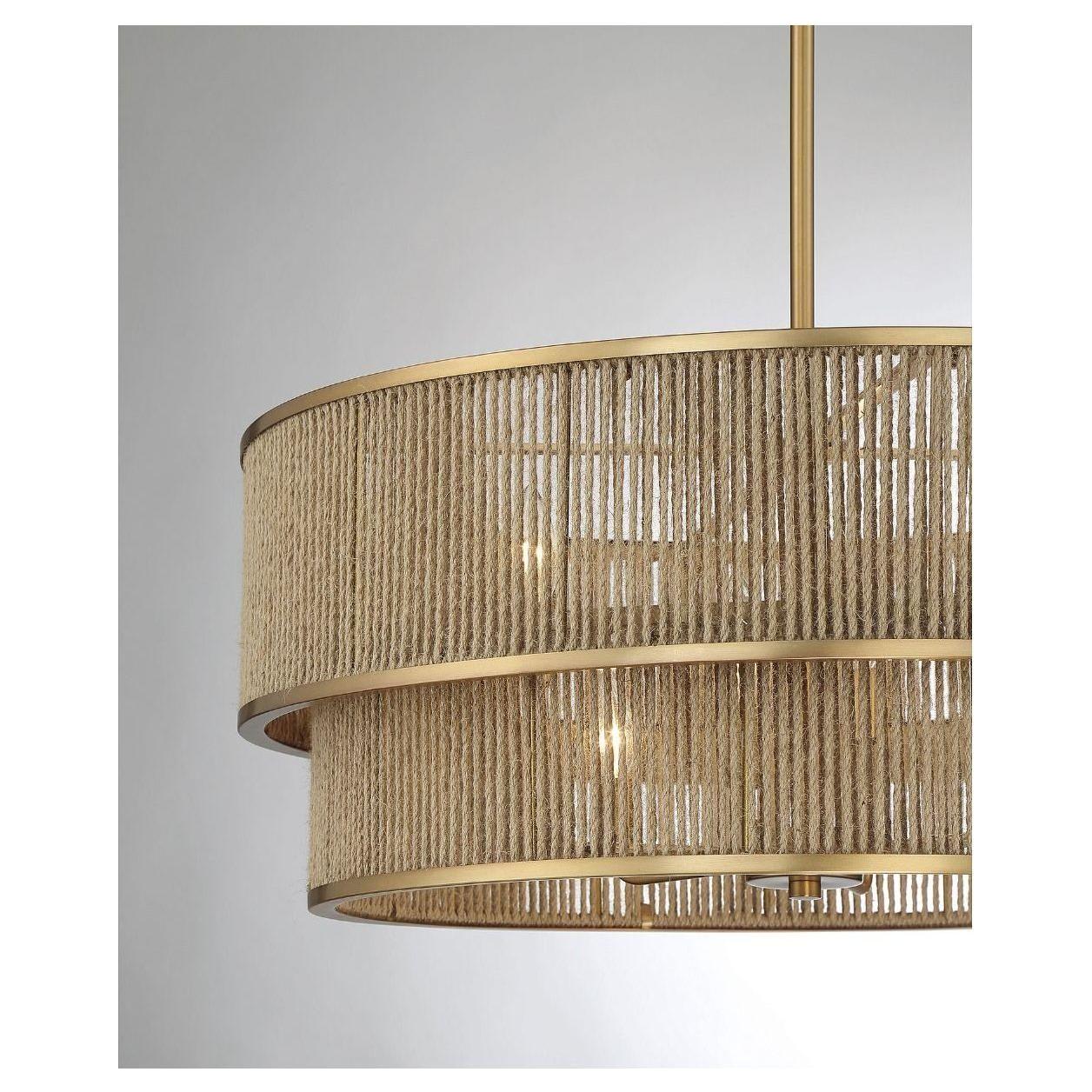 Savoy House - Ashburn 6-Light Pendant - Lights Canada