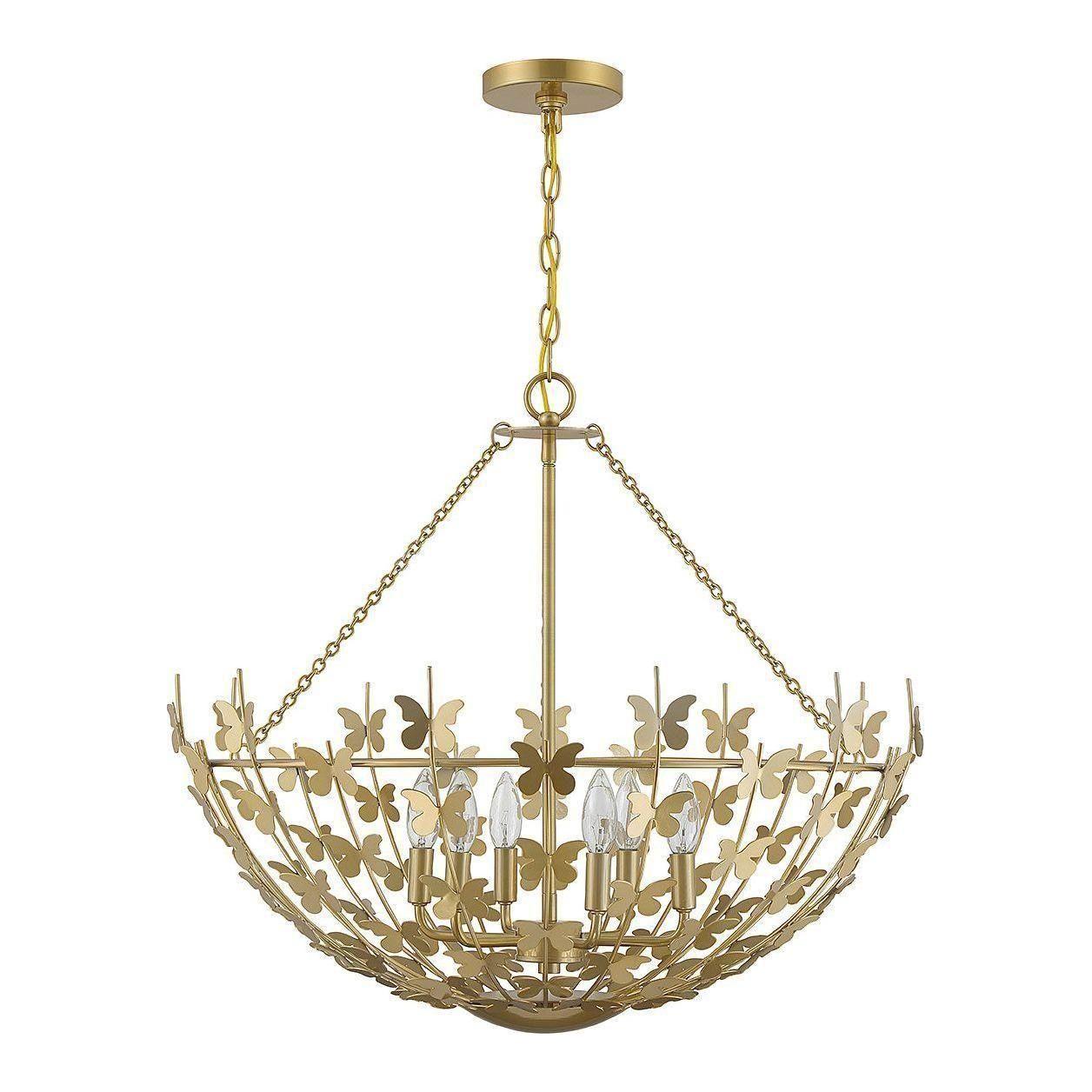 Savoy House - Birch 6-Light Pendant - Lights Canada