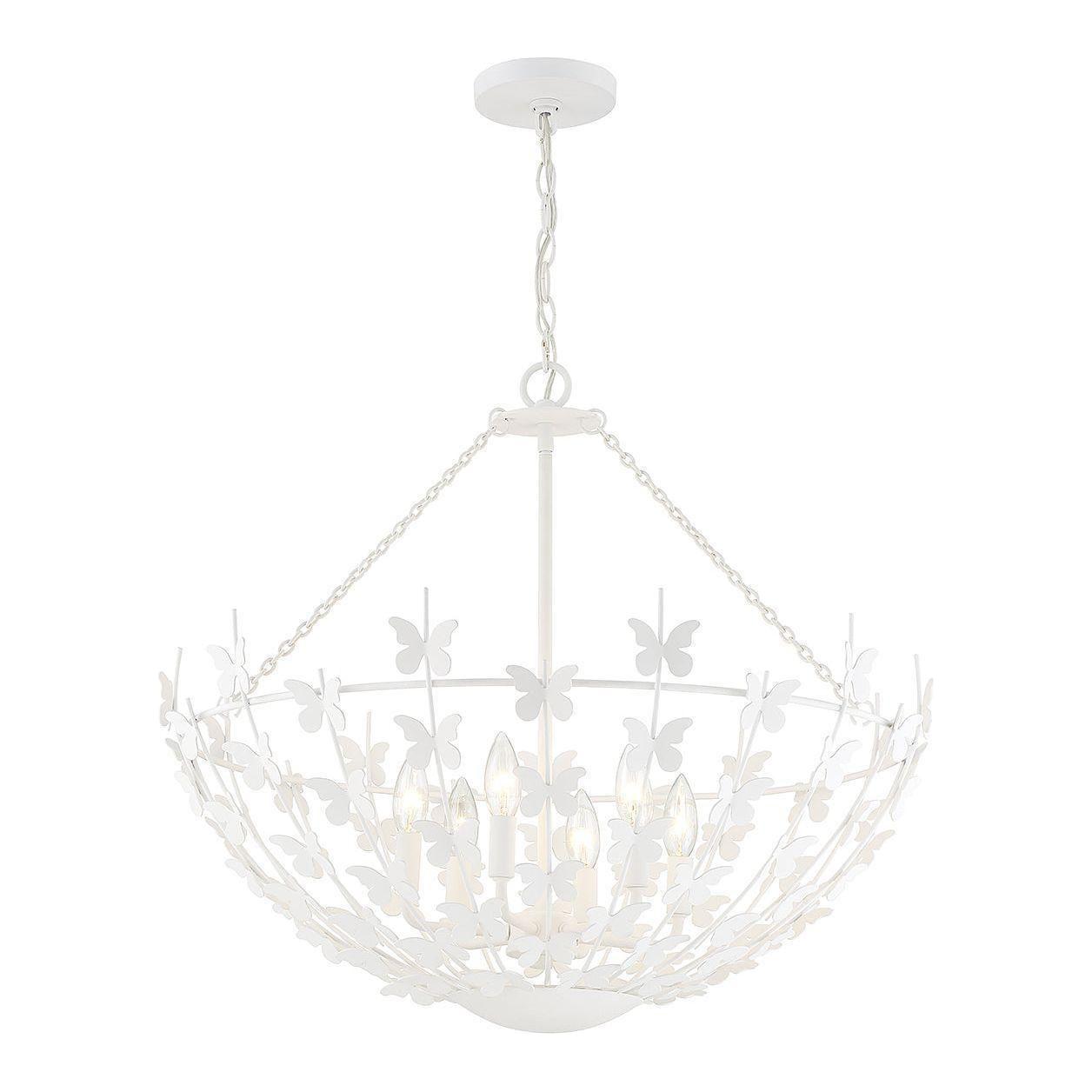 Savoy House - Birch 6-Light Pendant - Lights Canada