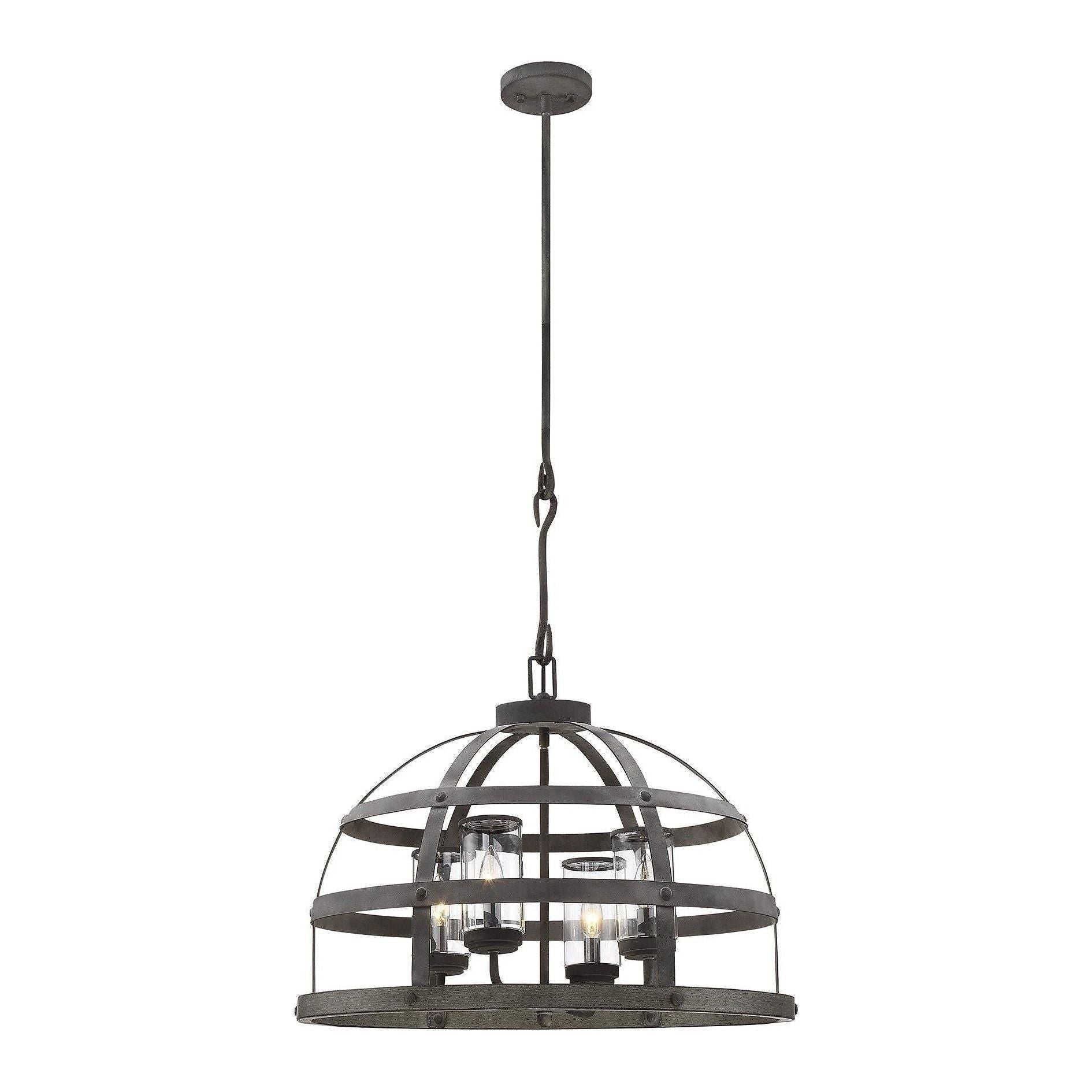 Savoy House - Aiken Outdoor Chandelier - Lights Canada