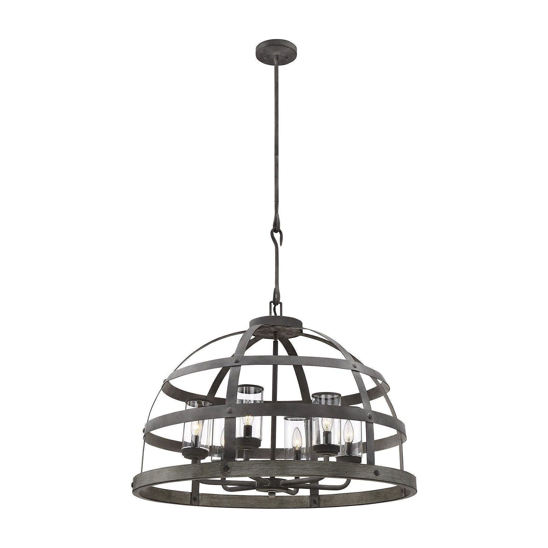 Savoy House - Aiken Outdoor Chandelier - Lights Canada