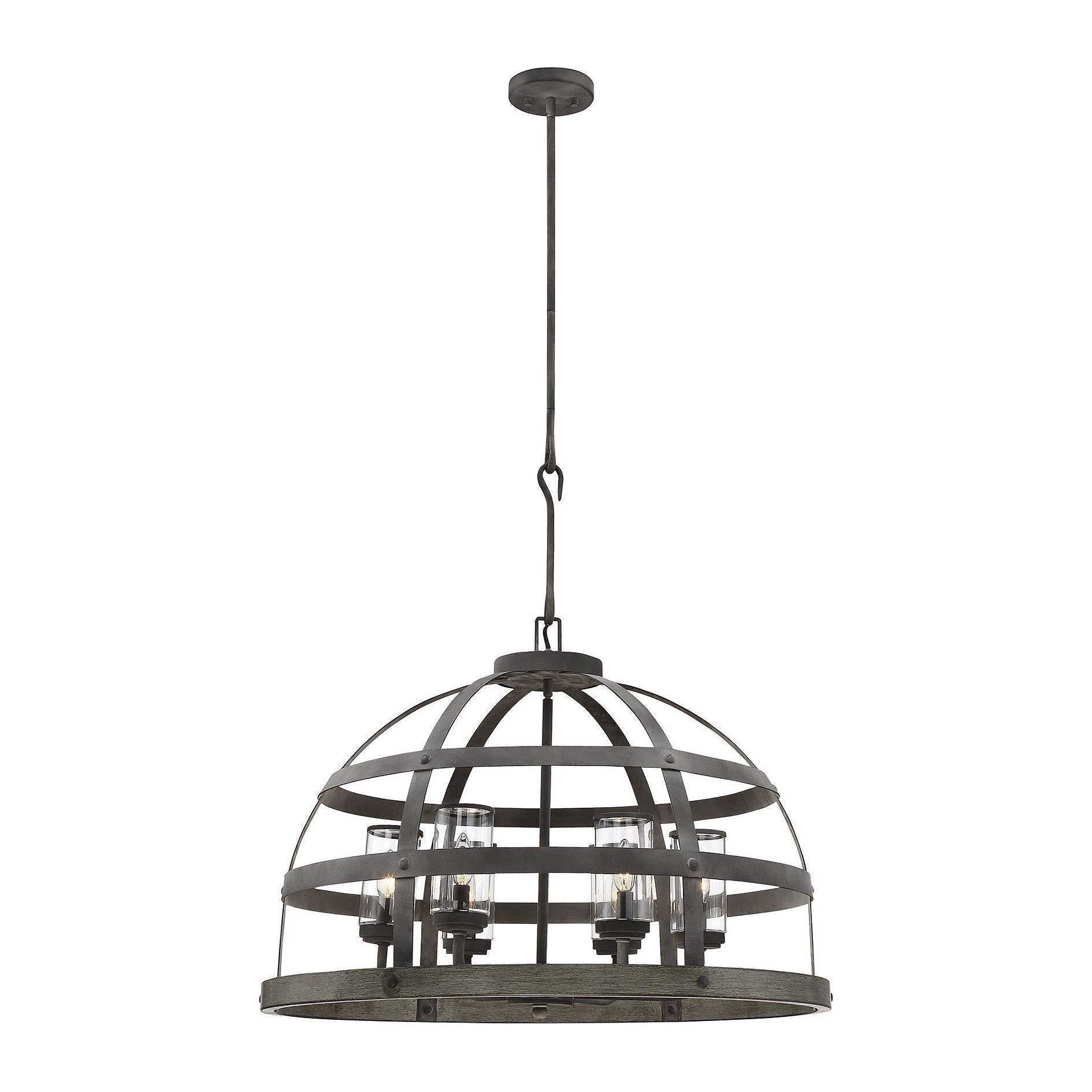 Savoy House - Aiken Outdoor Chandelier - Lights Canada