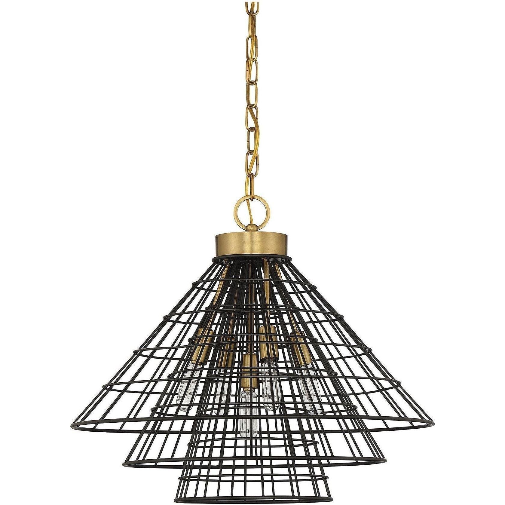 Savoy House - Lenox 5-Light Pendant - Lights Canada