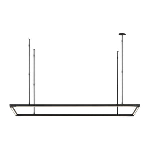 Visual Comfort Modern Collection - Stagger Halo 50 Linear Suspension - Lights Canada