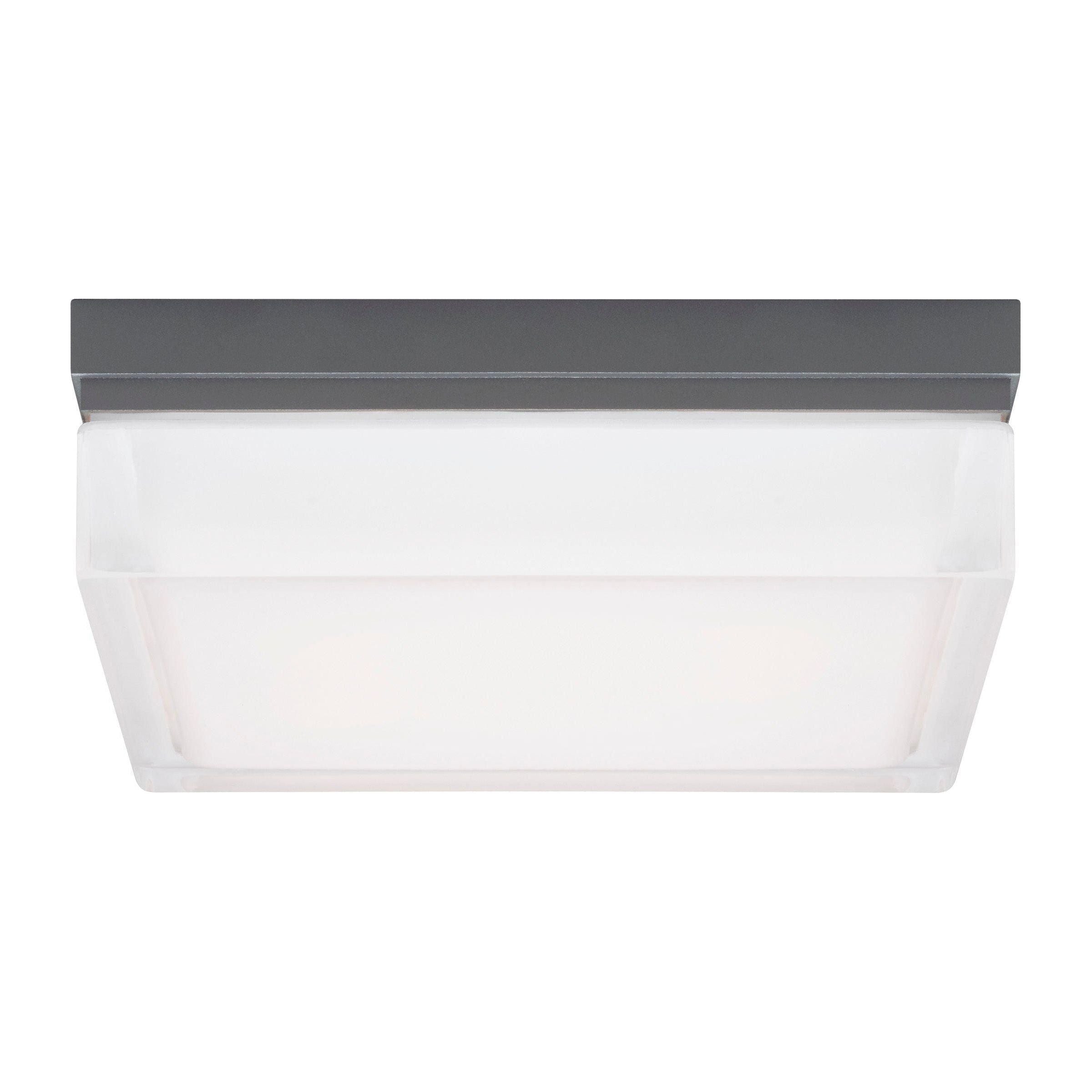 Visual Comfort Modern Collection - Boxie Large Outdoor Flush Mount - Lights Canada