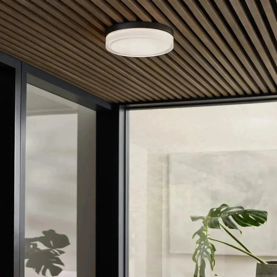 Visual Comfort Modern Collection - Cirque Large Outdoor Flush Mount - Lights Canada