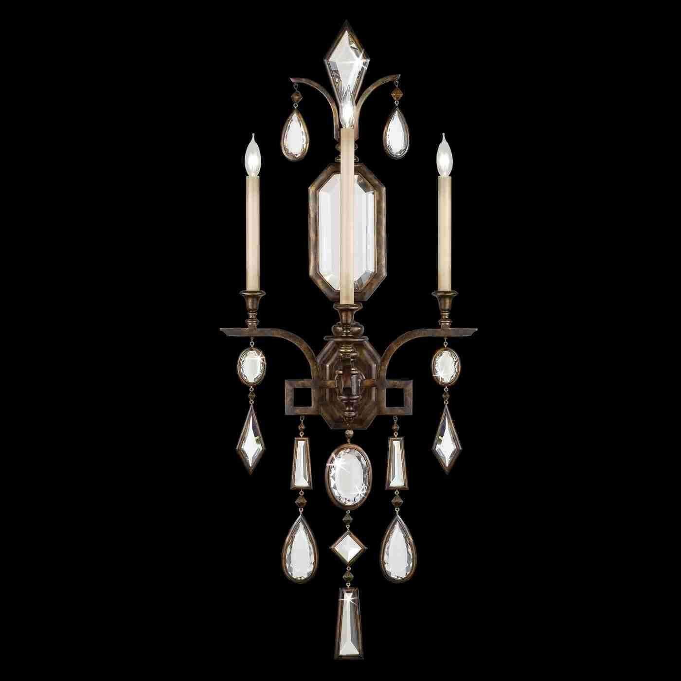 Fine Art Handcrafted Lighting - Encased Gems Sconce - Lights Canada