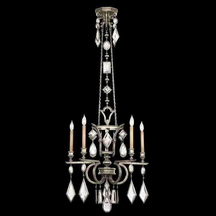 Fine Art Handcrafted Lighting - Encased Gems Chandelier - Lights Canada