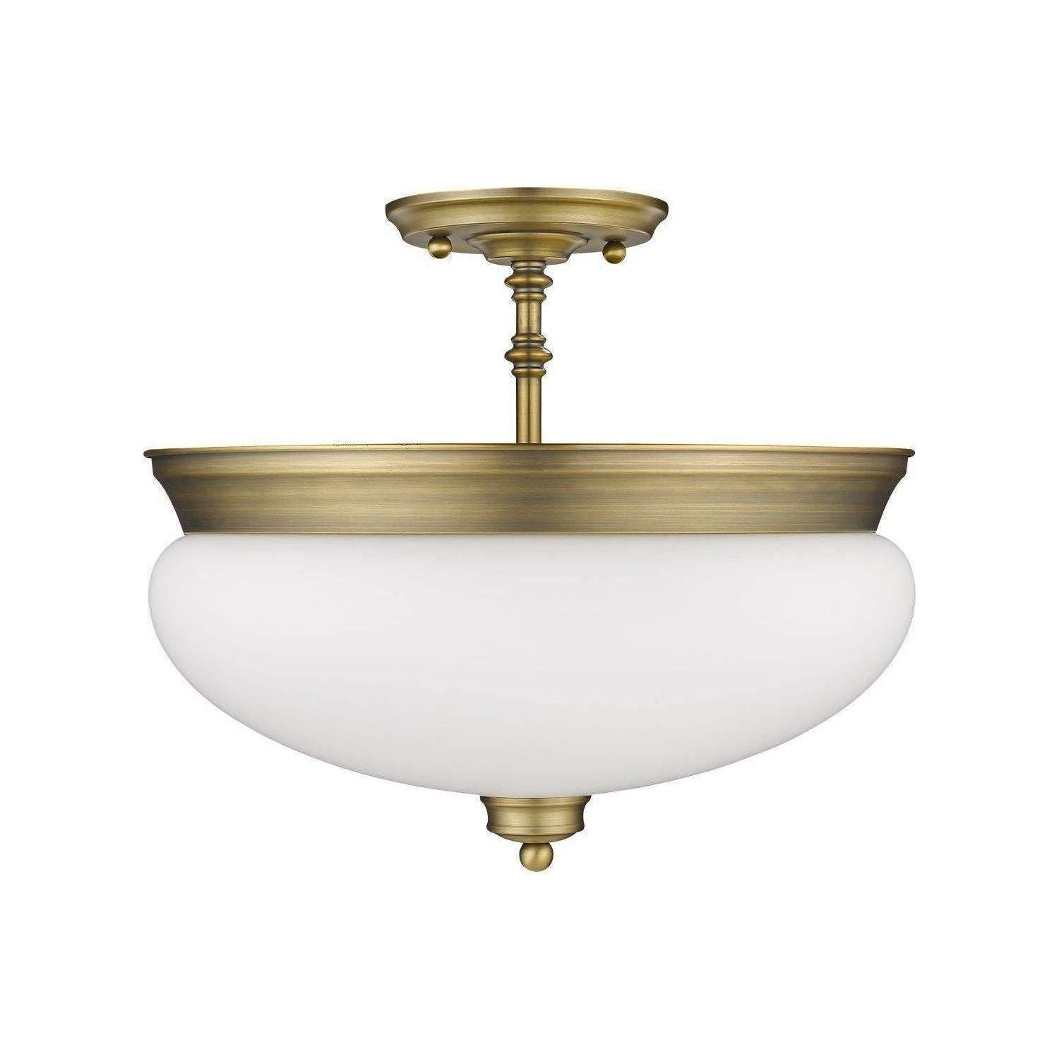 Z-Lite - Amon Semi Flush Mount - Lights Canada