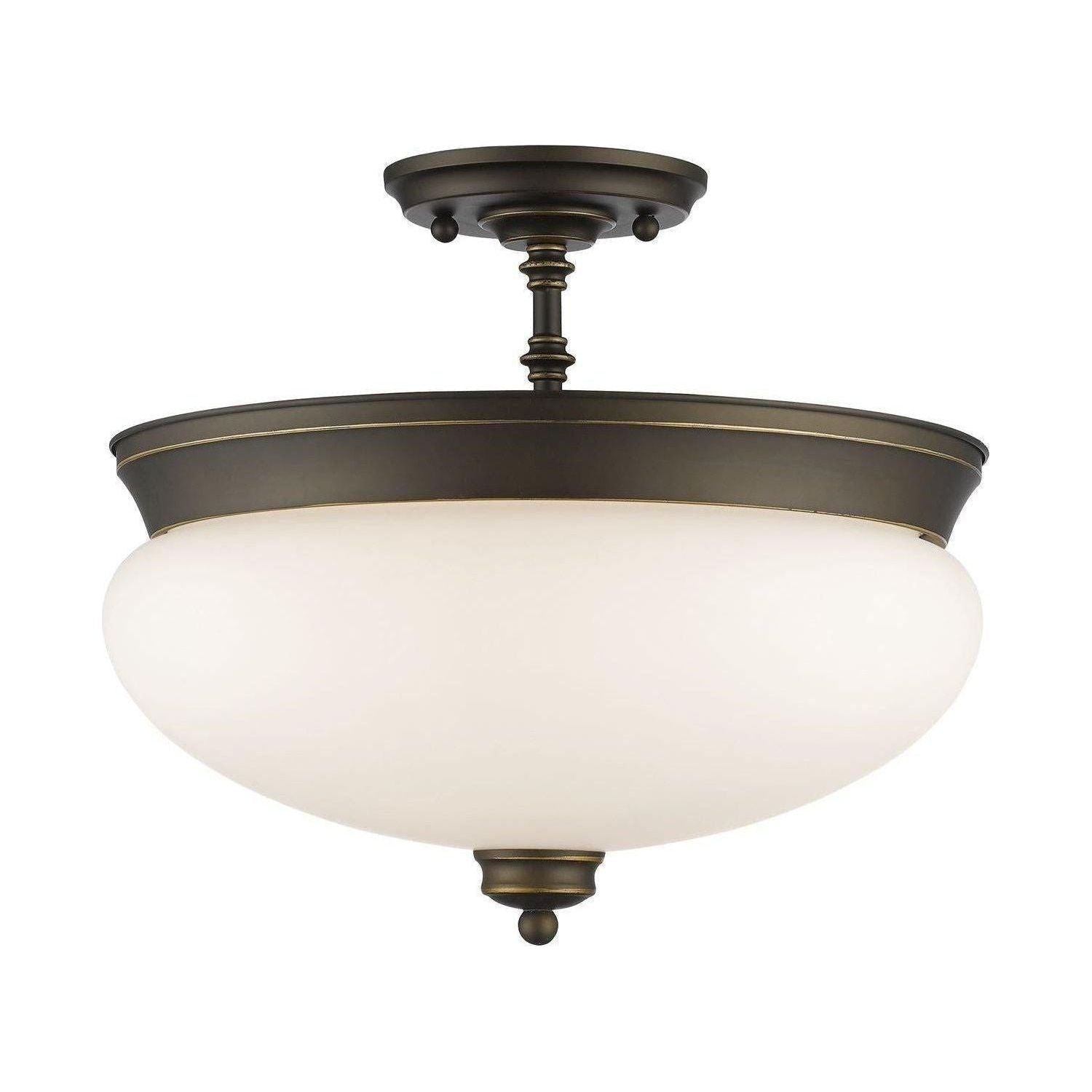 Z-Lite - Amon Semi Flush Mount - Lights Canada