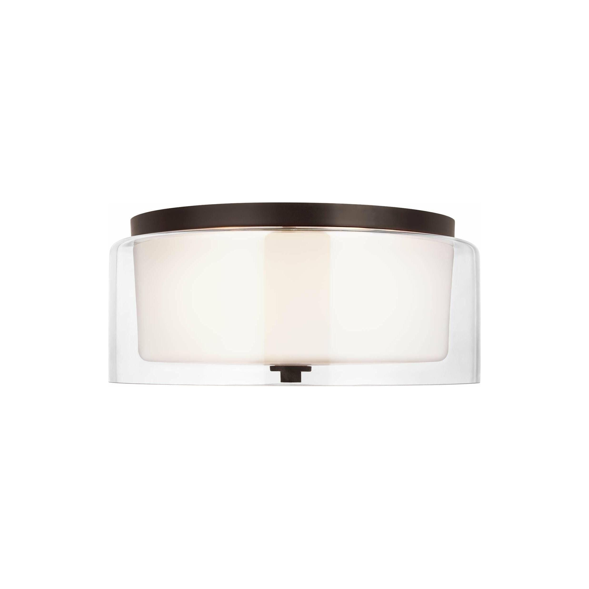 Generation Lighting - Elmwood Park 2-Light Flush Mount - Lights Canada