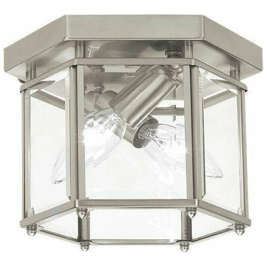Generation Lighting - Bretton 2-Light Flush Mount (with Bulbs) - Lights Canada