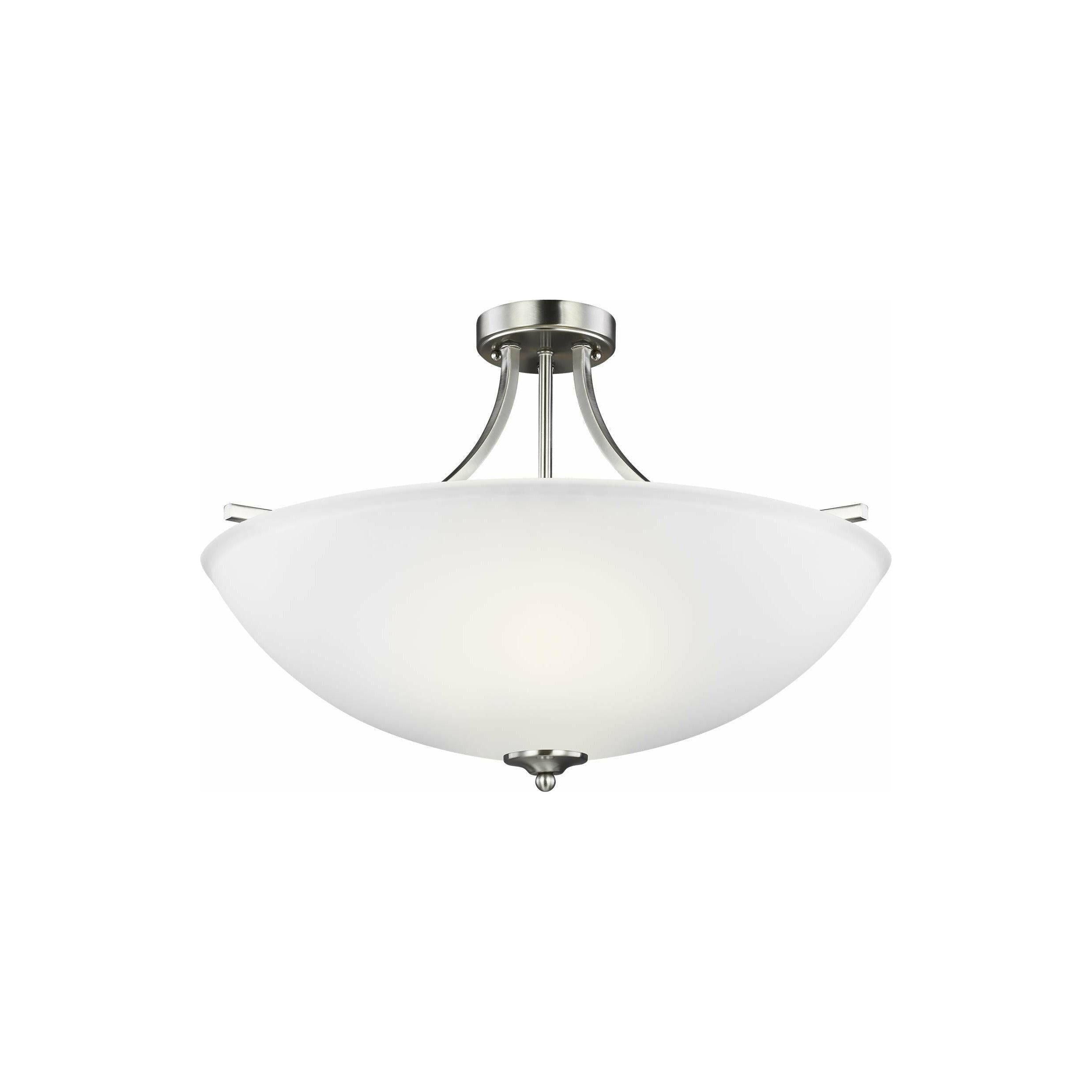 Generation Lighting - Geary Large 4-Light Convertible Semi Flush Mount (with Bulbs) - Lights Canada