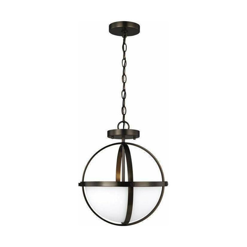 Generation Lighting - Alturas 2-Light Convertible Semi Flush Mount - Lights Canada