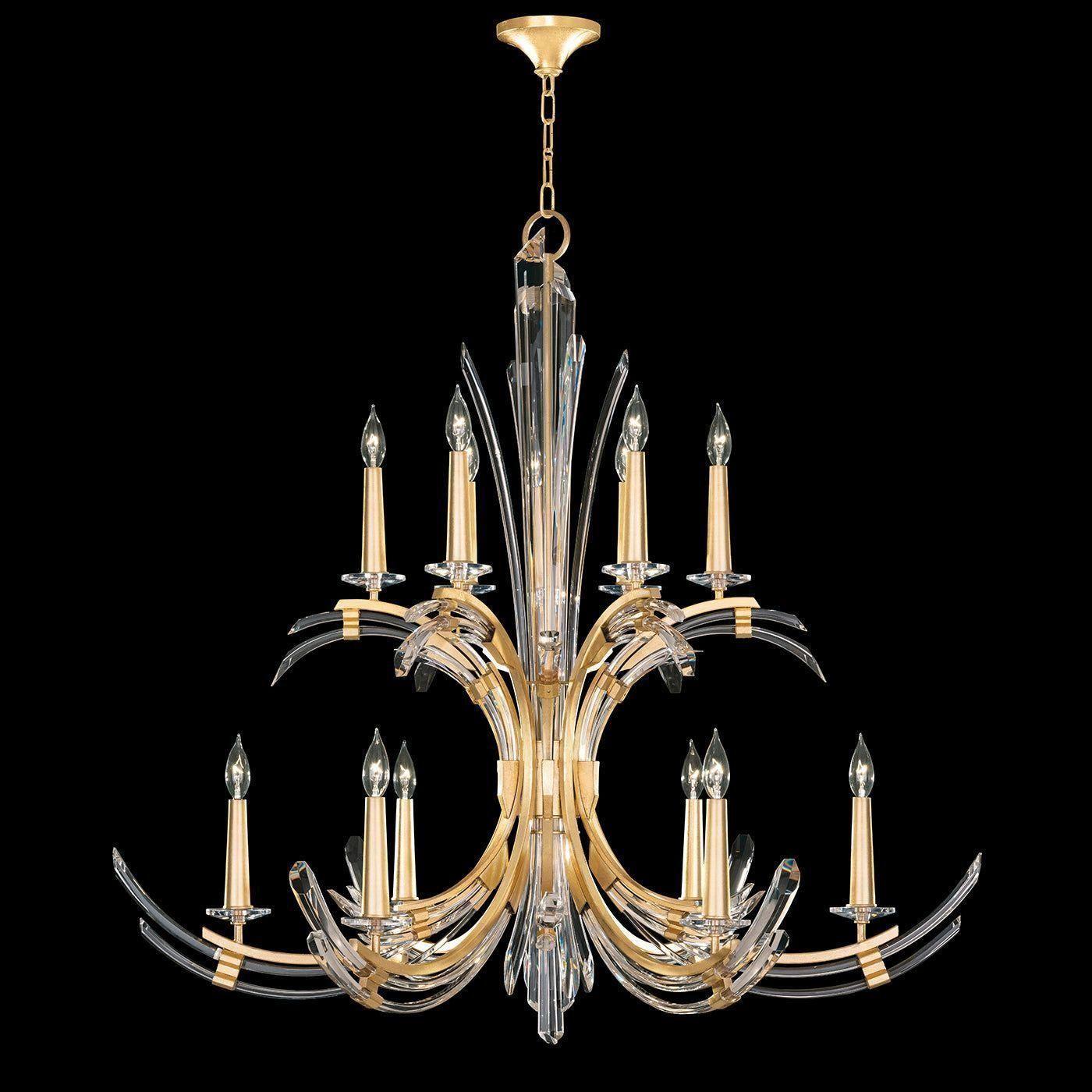 Fine Art Handcrafted Lighting - Trevi 42" Round Chandelier - Lights Canada