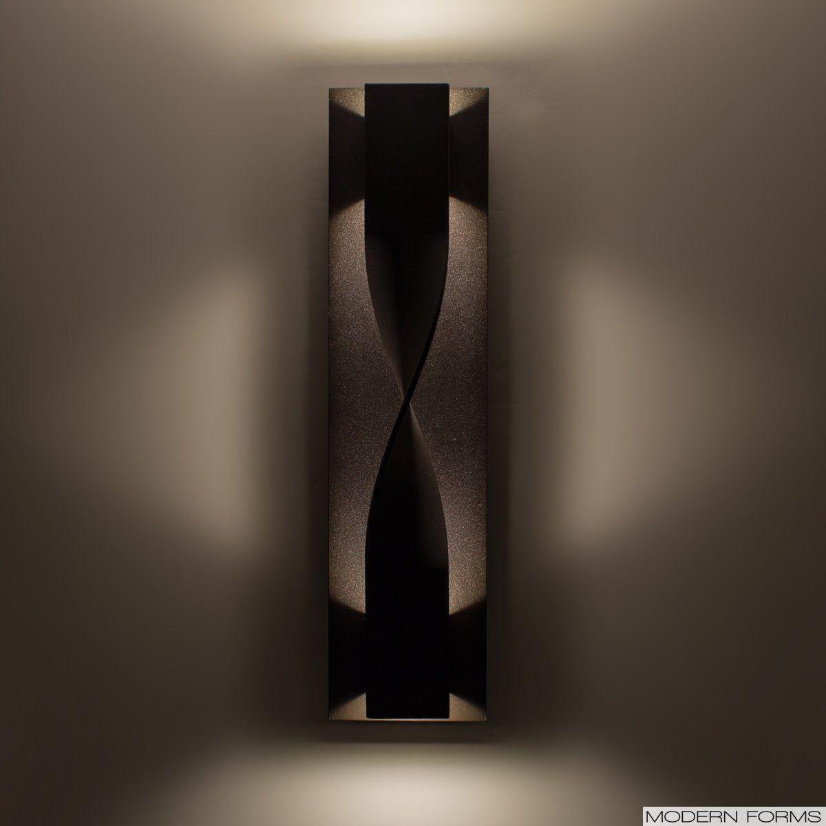Modern Forms - Twist LED Indoor/Outdoor Wall Light - Lights Canada