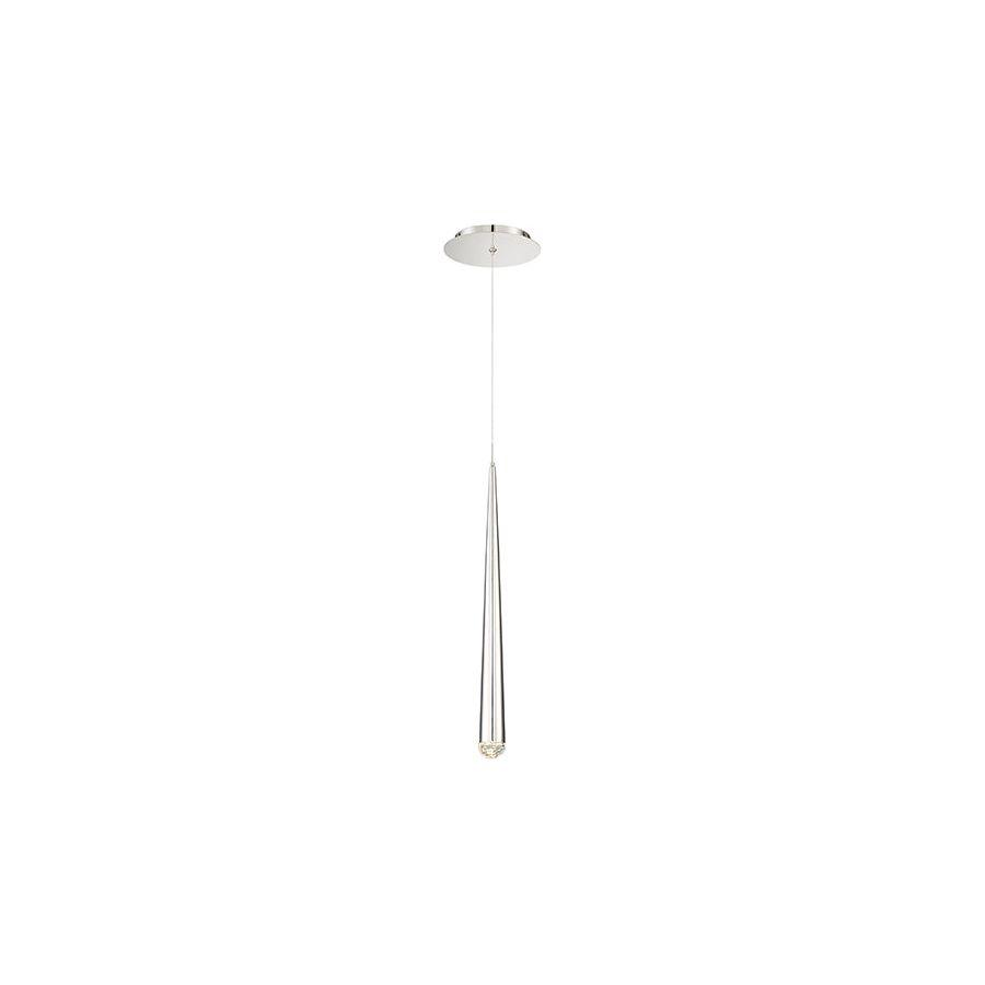Modern Forms - Cascade 19" LED Single Light Crystal Pendant - Lights Canada