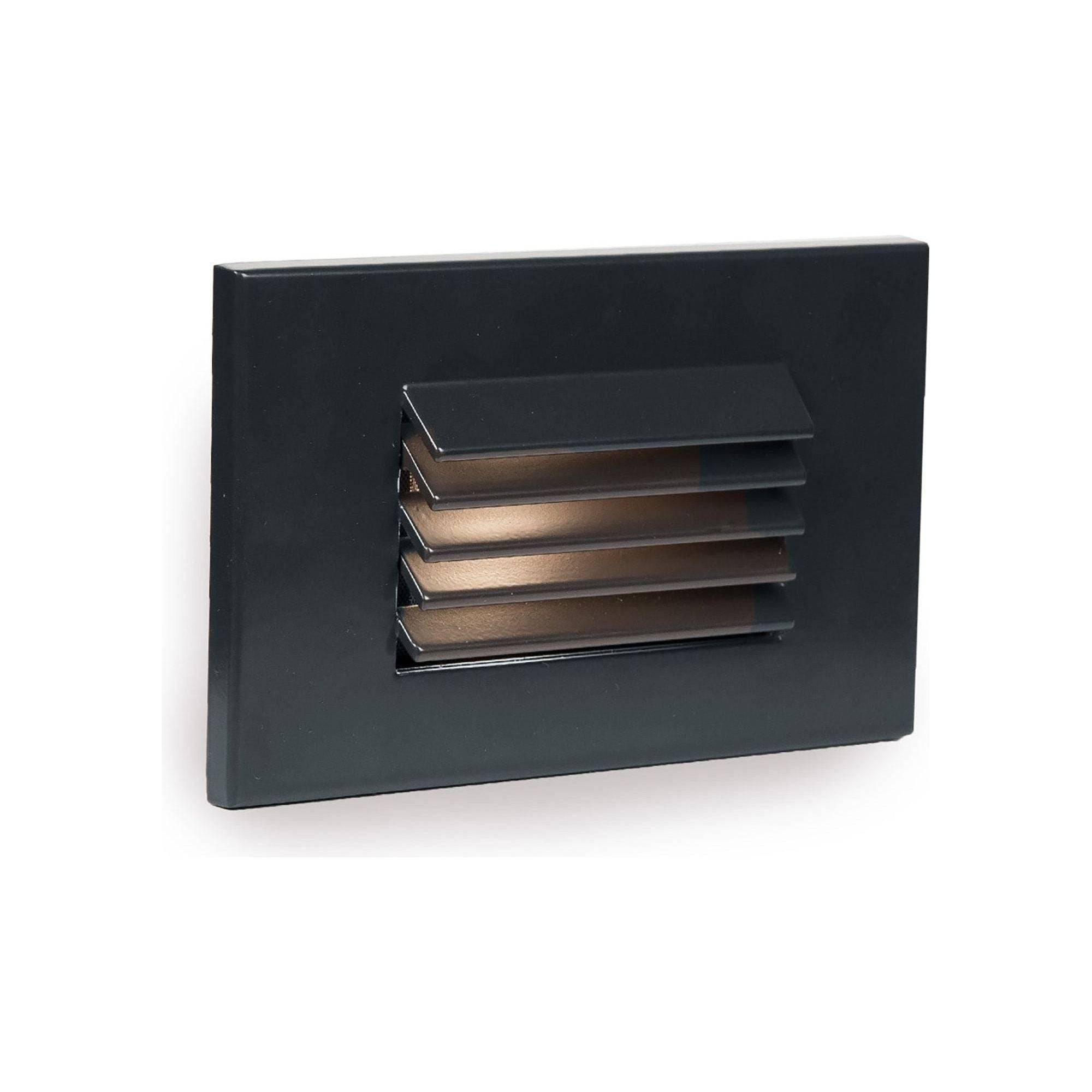 WAC Lighting - LEDme 120V LED Horizontal Louvered Indoor/Outdoor Step and Wall Light - Lights Canada