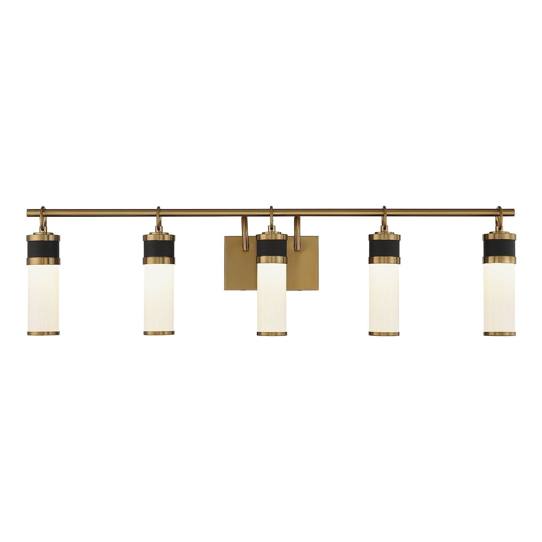 Savoy House - Abel 5-Light LED Bathroom Vanity Light - Lights Canada