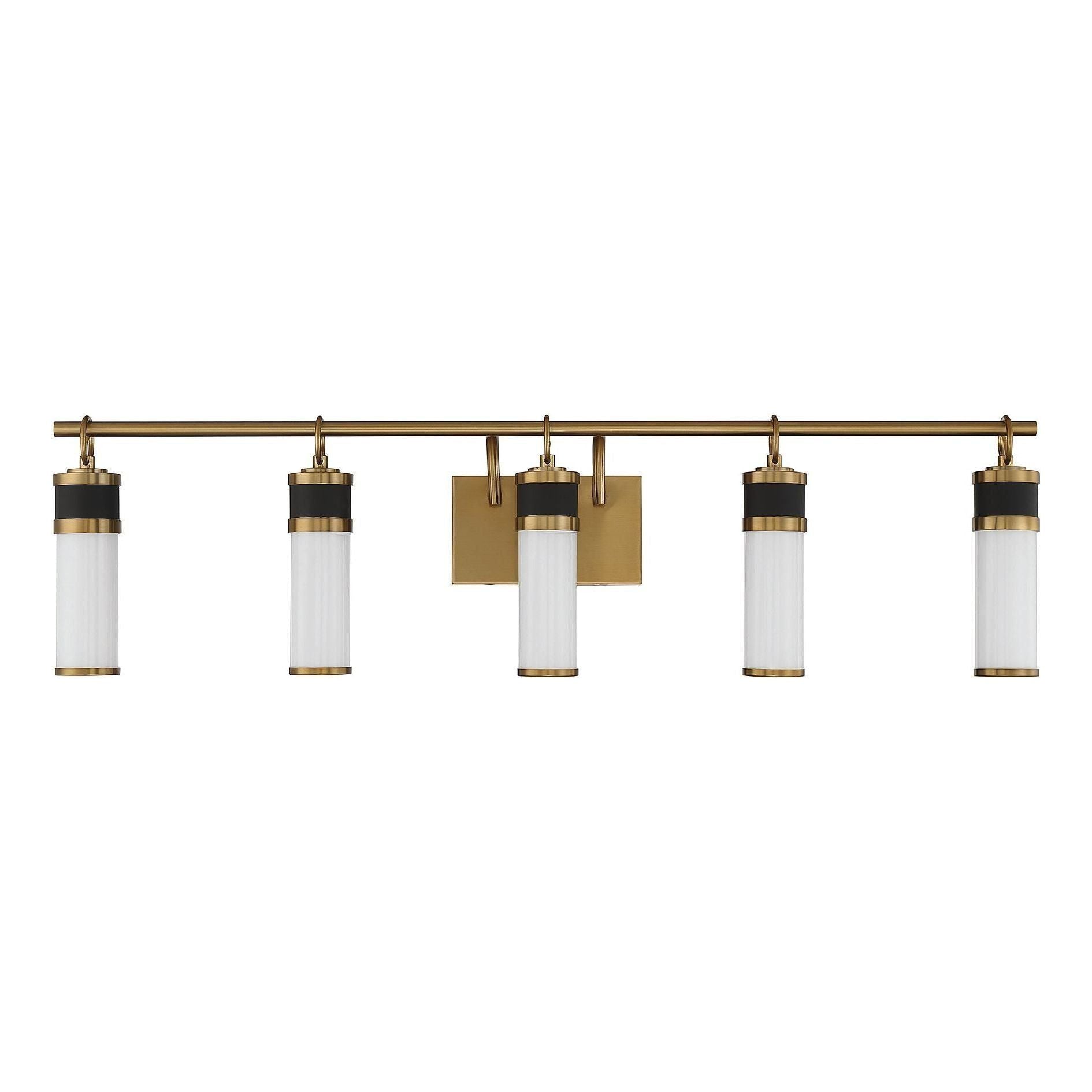 Savoy House - Abel 5-Light LED Bathroom Vanity Light - Lights Canada