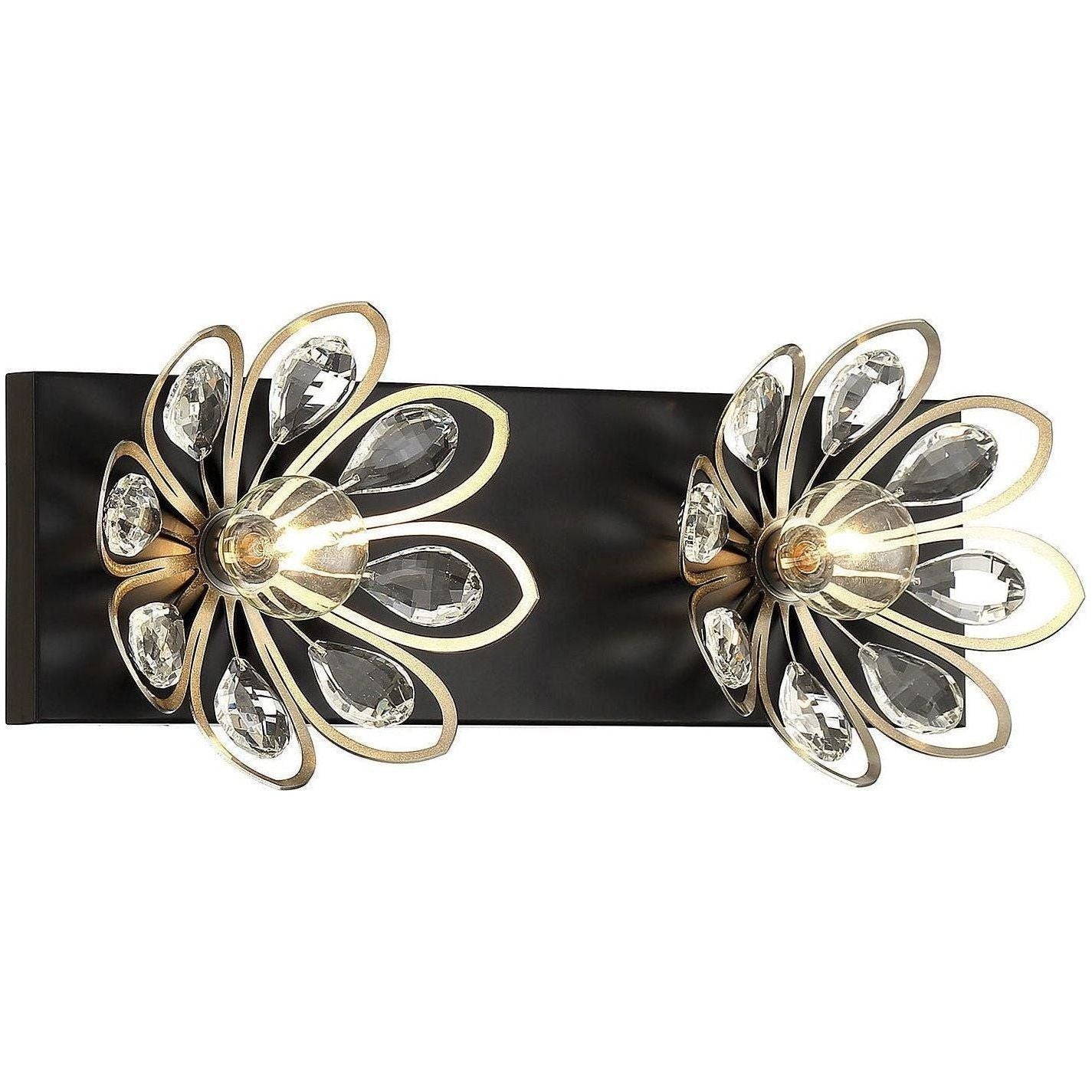 Savoy House - Poppy 2-Light Bathroom Vanity Light - Lights Canada