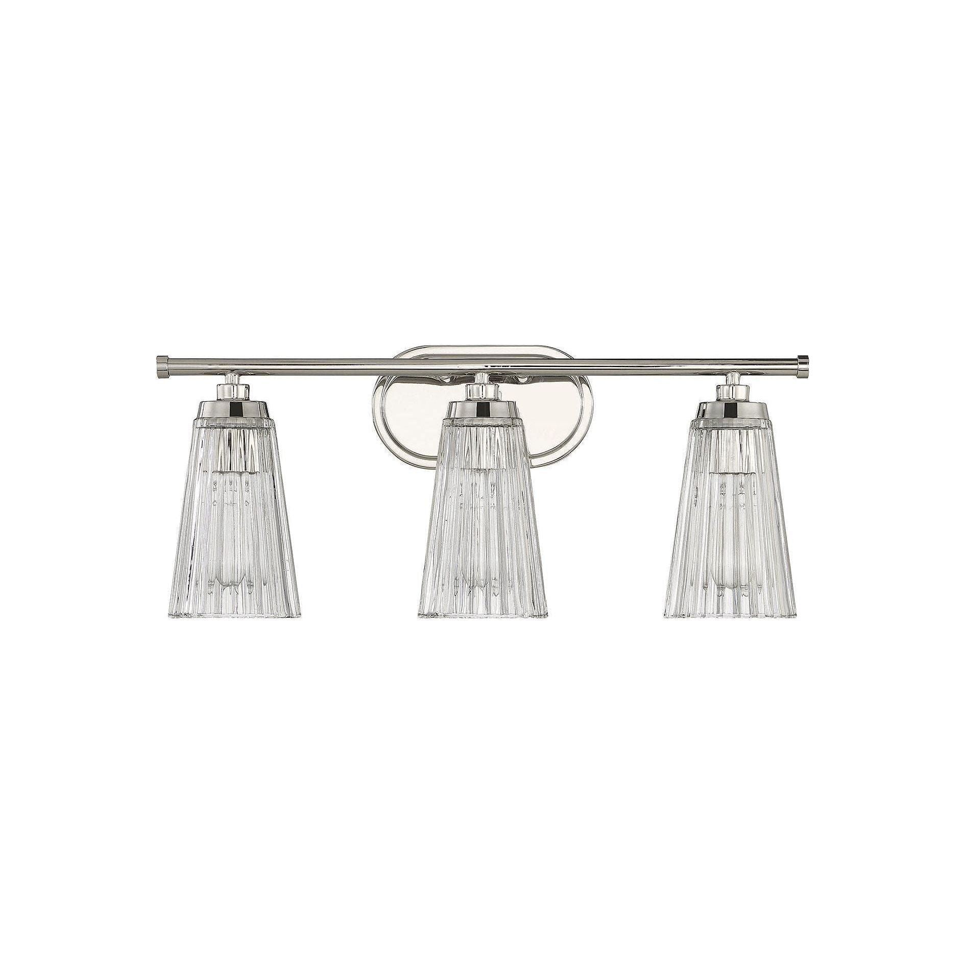 Savoy House - Chantilly 3-Light Bathroom Vanity Light - Lights Canada