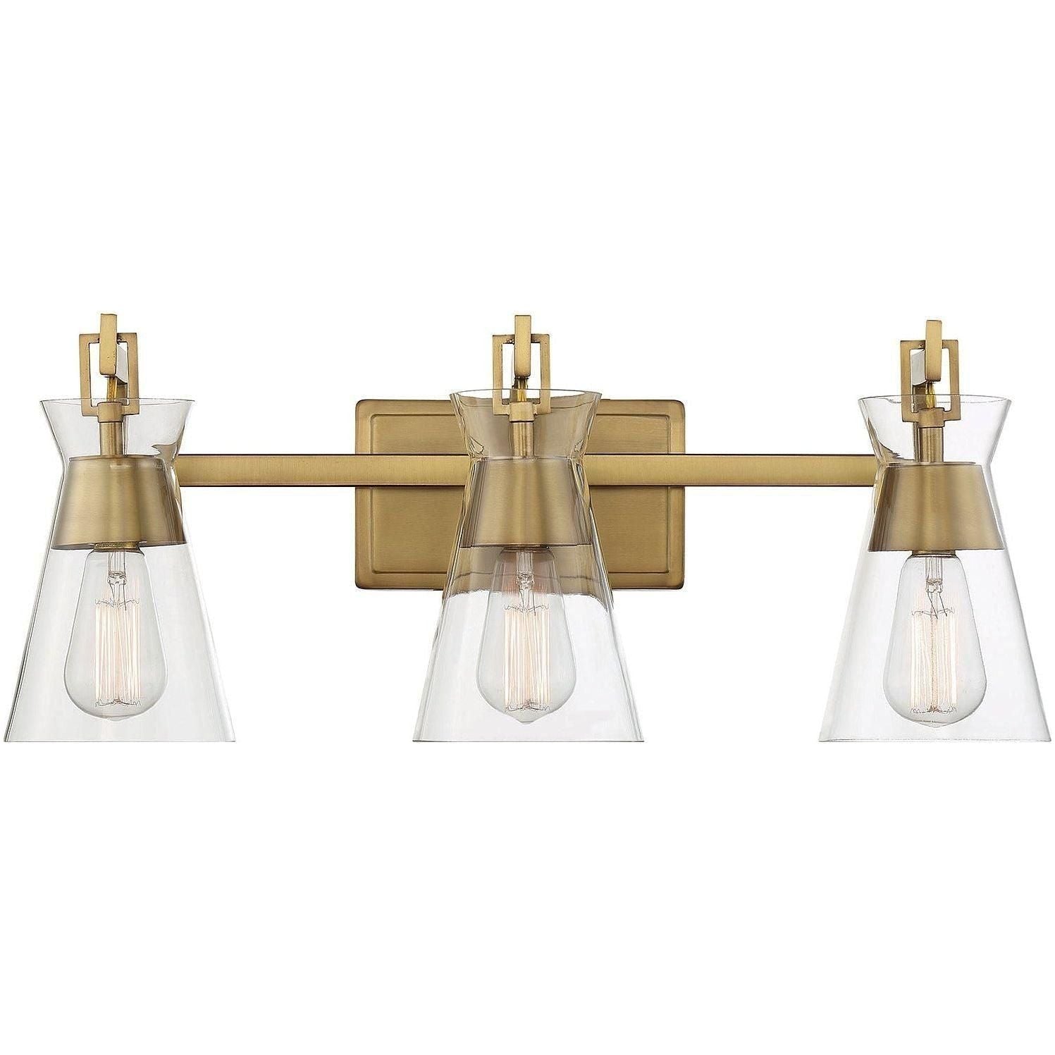 Savoy House - Lakewood 3-Light Bathroom Vanity Light - Lights Canada