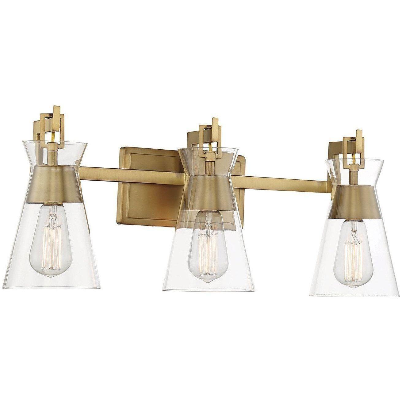 Savoy House - Lakewood 3-Light Bathroom Vanity Light - Lights Canada