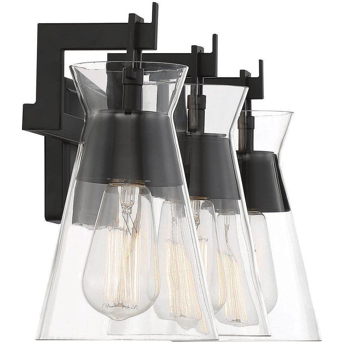 Savoy House - Lakewood 3-Light Bathroom Vanity Light - Lights Canada