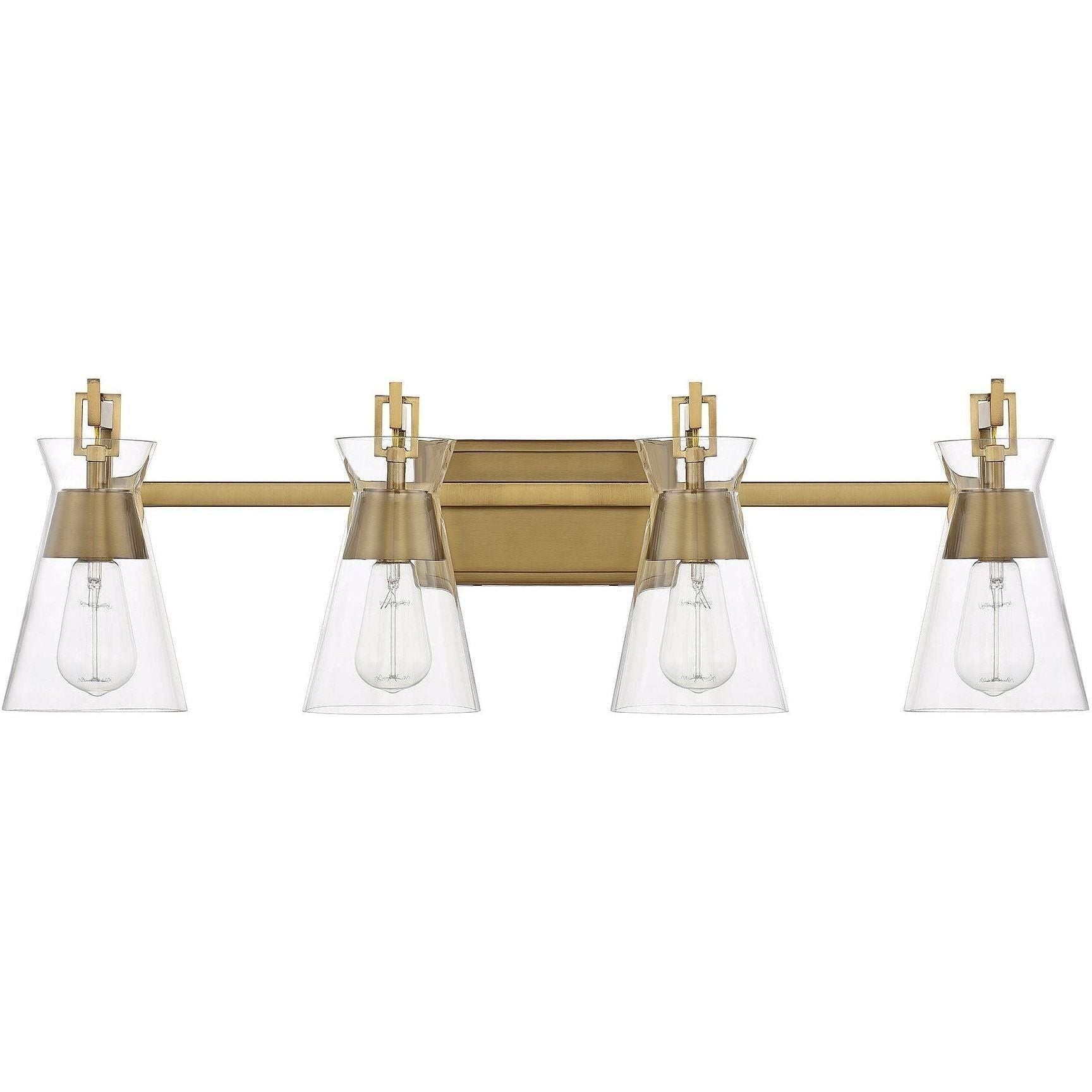 Savoy House - Lakewood 4-Light Bathroom Vanity Light - Lights Canada